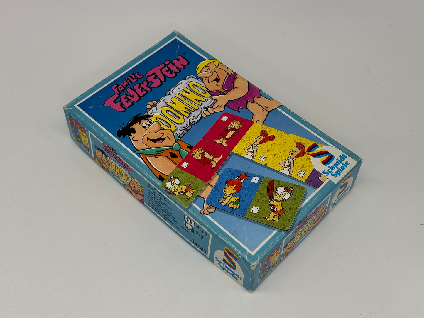 Familie Feuerstein "Domino" 03128 Vintage Gesellschaftsspiel Schmidt Spiele (1993)