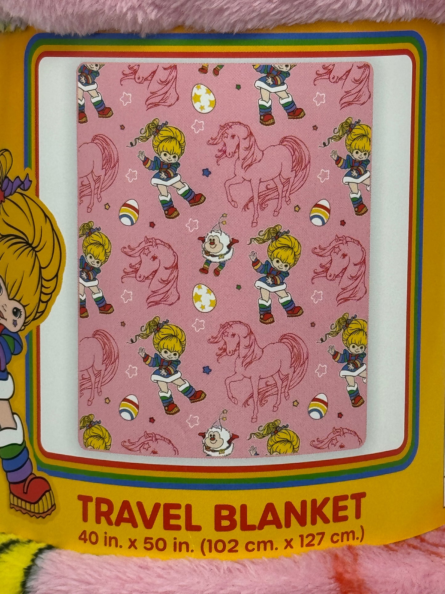 Regina Regenbogen "Reisedecke Sternwicht & Regina" 102 x 127 cm Rainbow Brite 40 Jahre Anniversary