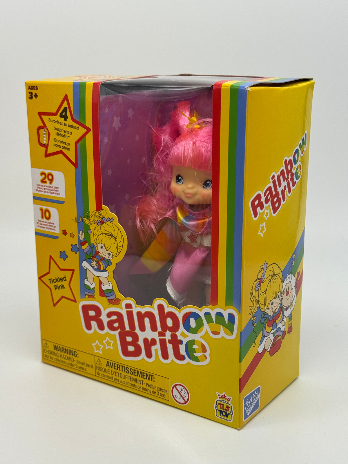 Rainbow Brite "Tickled Pink / Penny Popperpink" Regina Regenbogen 40 Jahre mit Überraschungszubehör (2024) - End of Toys Store