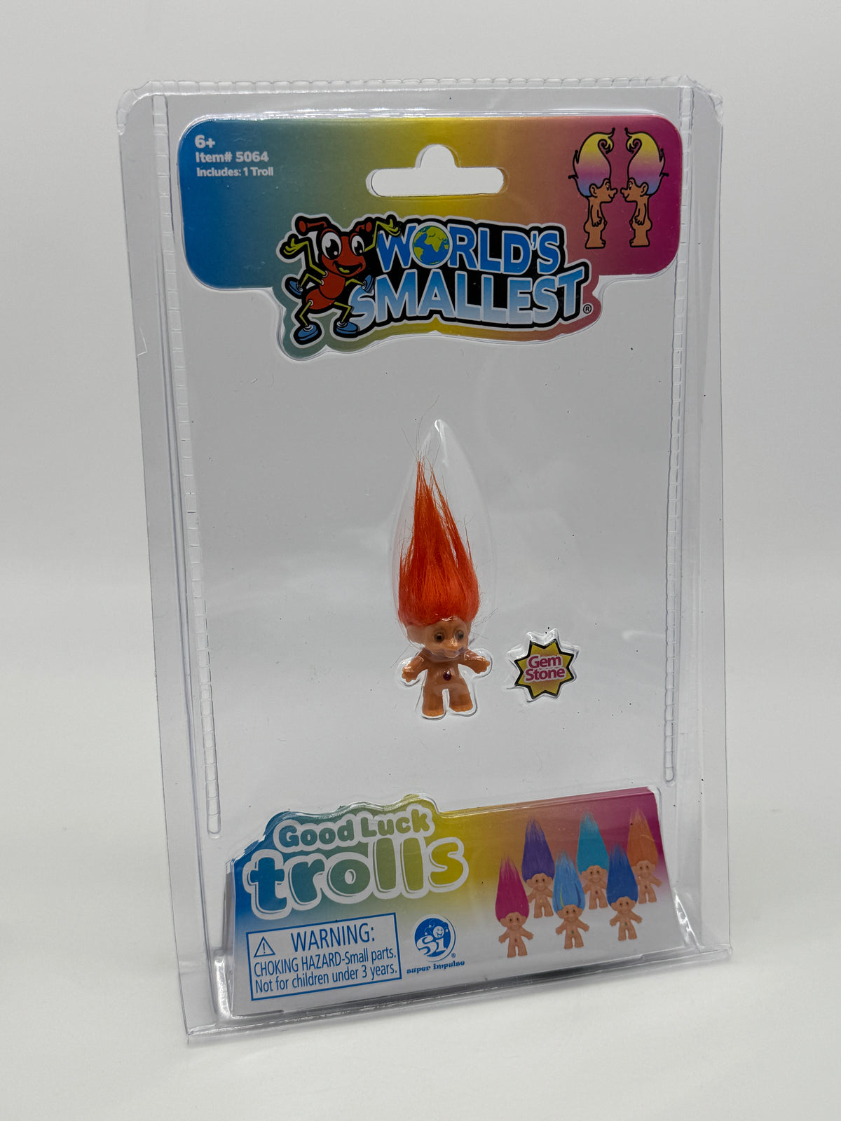 World's Smallest "Good Luck Trolls" Zaubertrolle Glückstrolle Mini Figuren (2025) - End of Toys Store