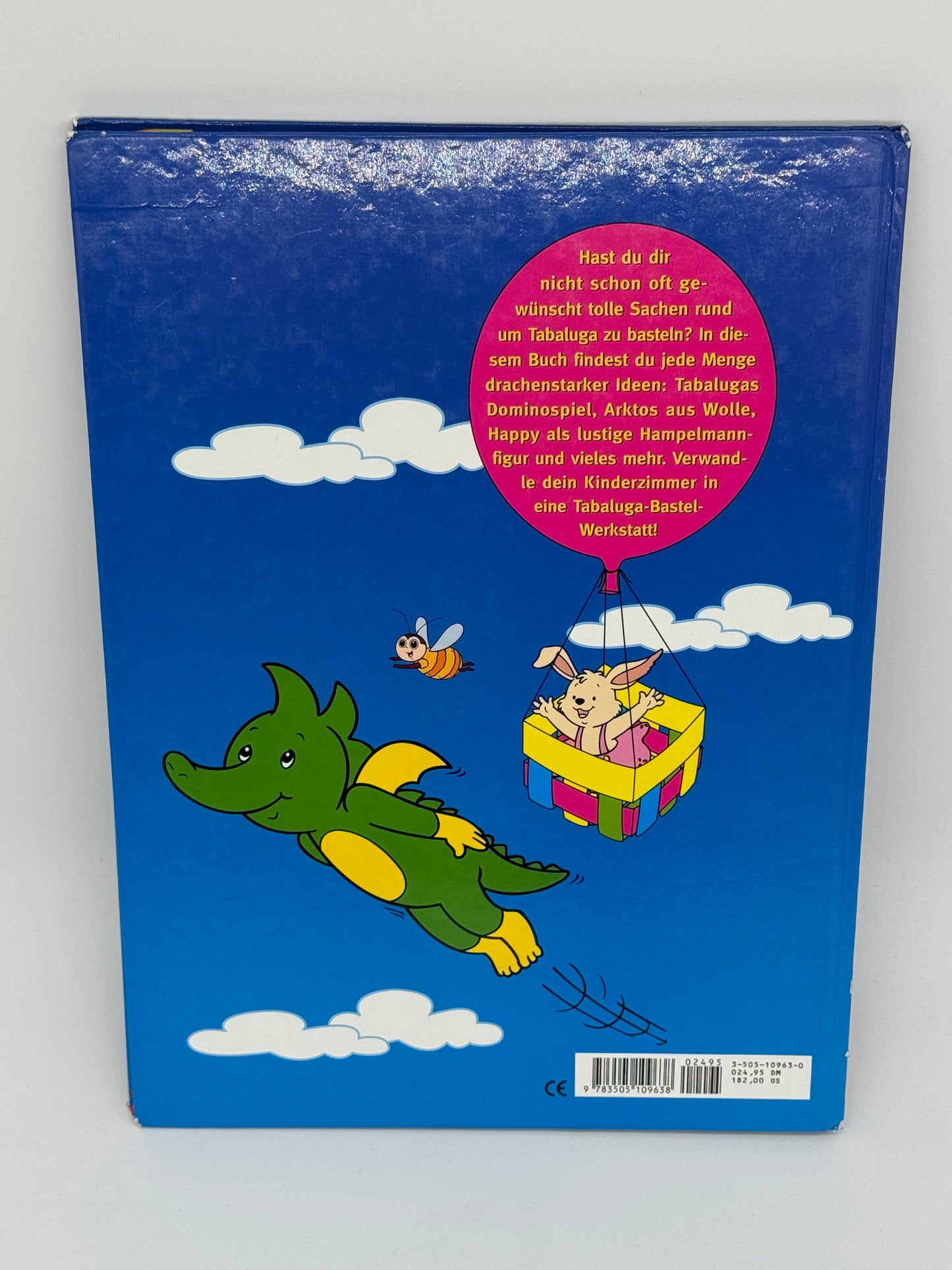 Tabaluga "Bastelbuch" Tolle Ideen für Kinderfeste, Spiele und Geschenke (1998) - End of Toys Store