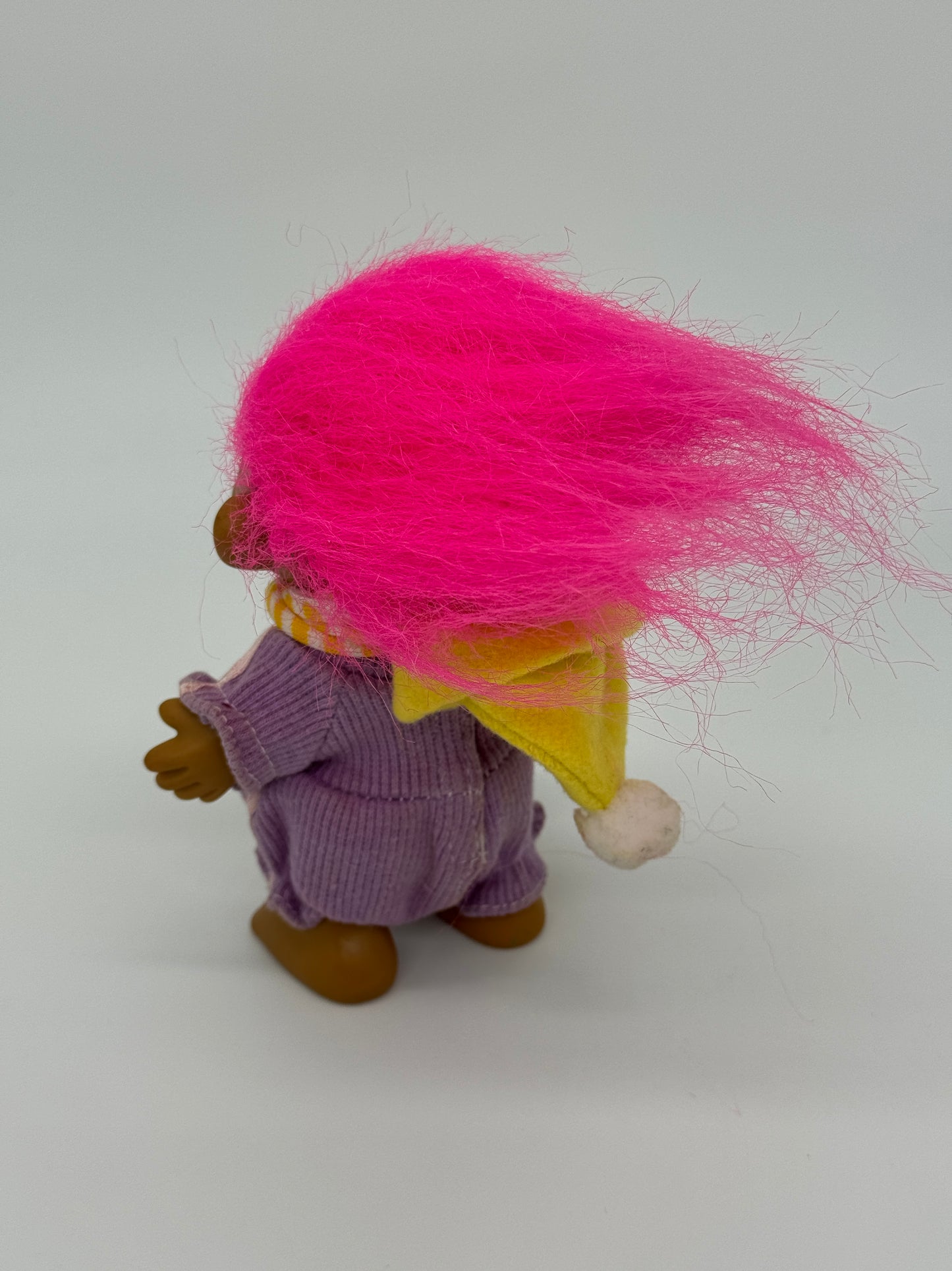 Die Trolls "Troll Schal Jogginganzug Mütze" Zaubertroll, Glückstroll Vintage