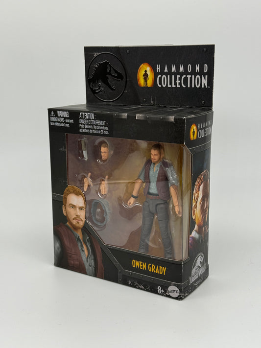 Collection Jurassic World Hammond « Owen Grady » HFG54 Version européenne Mattel (2023)