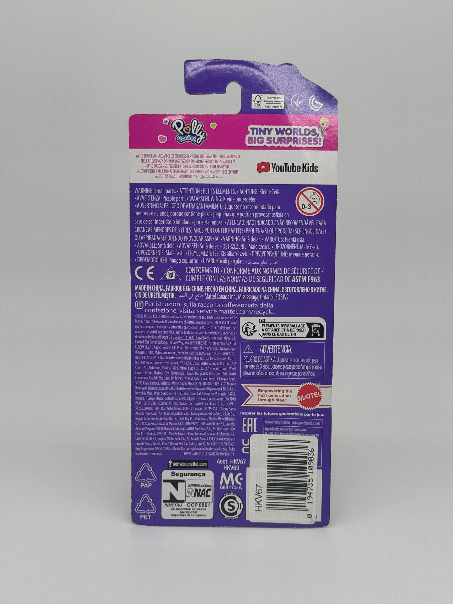 Polly Pocket "Armband" Feenzauber zum Selbststecken (Mattel, 2022)