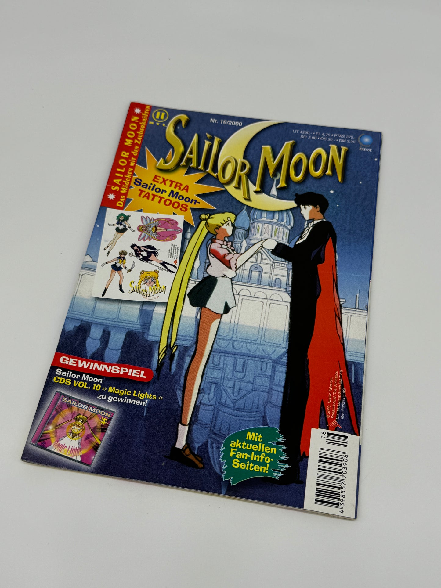 Sailor Moon Comic "Jahrgang 2000 Einzelhefte" Vintage Egmont Ehapa Verlag