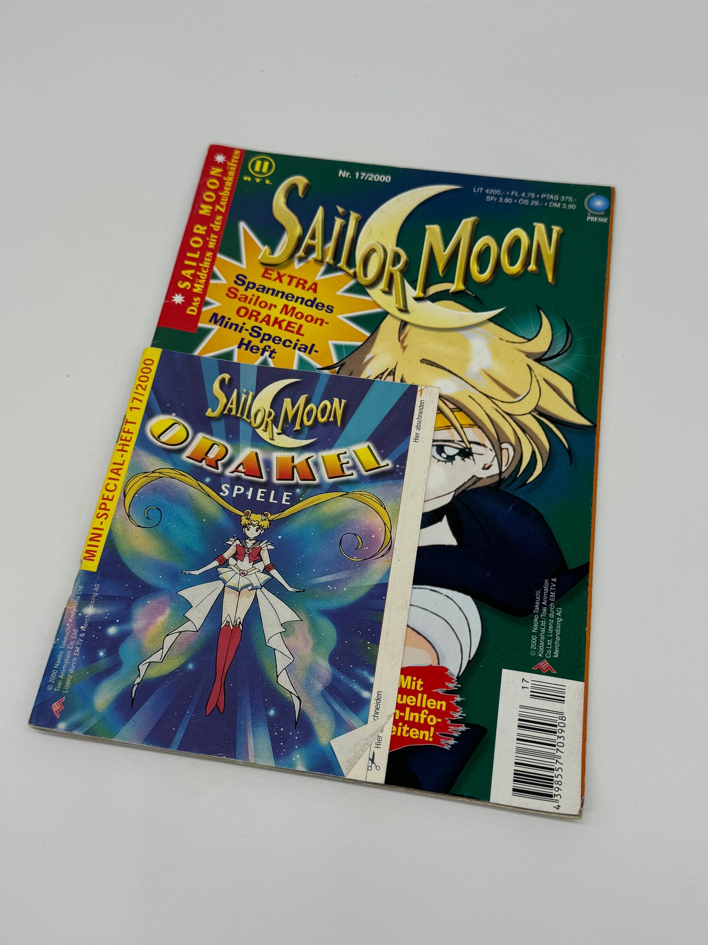 Sailor Moon Comic "Jahrgang 2000 Einzelhefte" Vintage Egmont Ehapa Verlag
