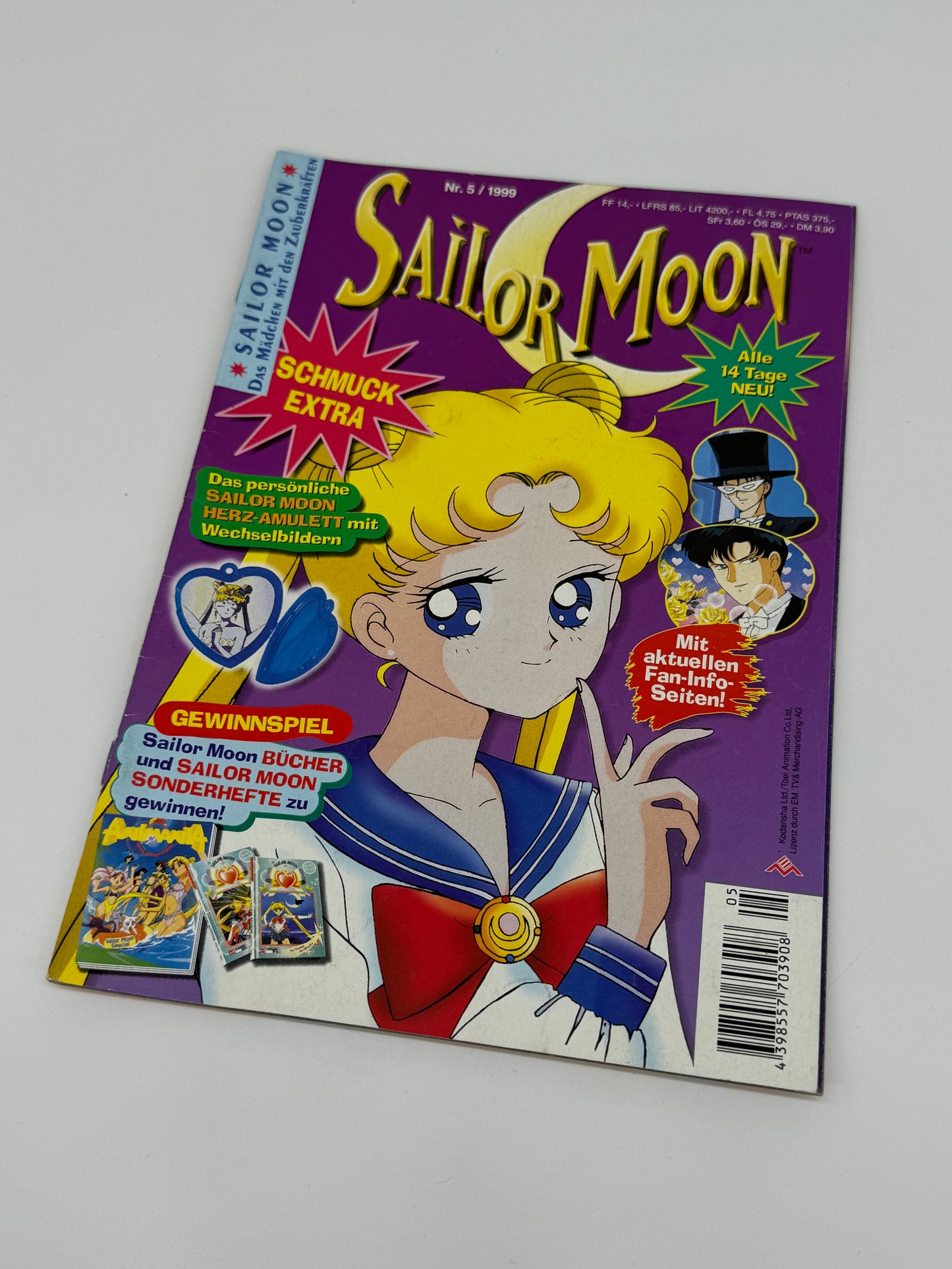 Sailor Moon Comic "Jahrgang 1999 Einzelhefte" Vintage Egmont Ehapa Verlag