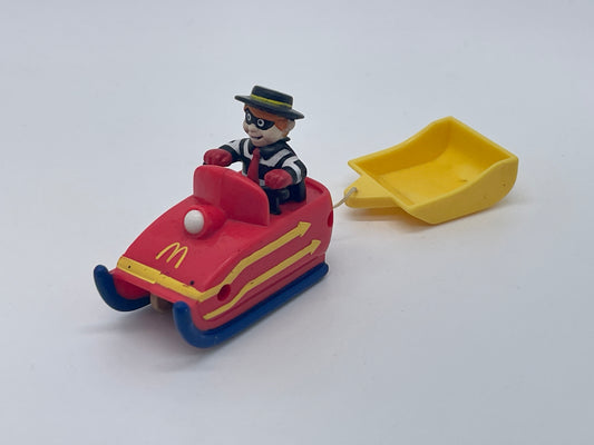 Mc Donalds "Hamburglar Schneemobil" Junior Tüte Happy Meal Vintage (1994)
