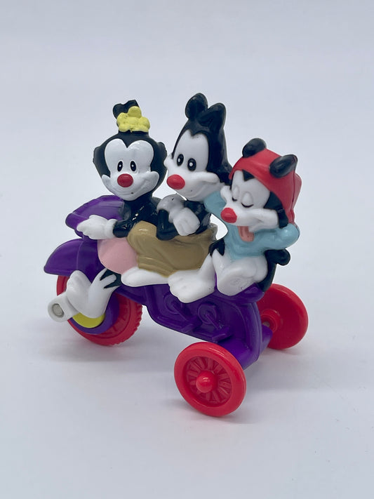 Animaniacs "Trio / Dreirad" Mc Donalds Junior Tüte Happy Meal (1993)