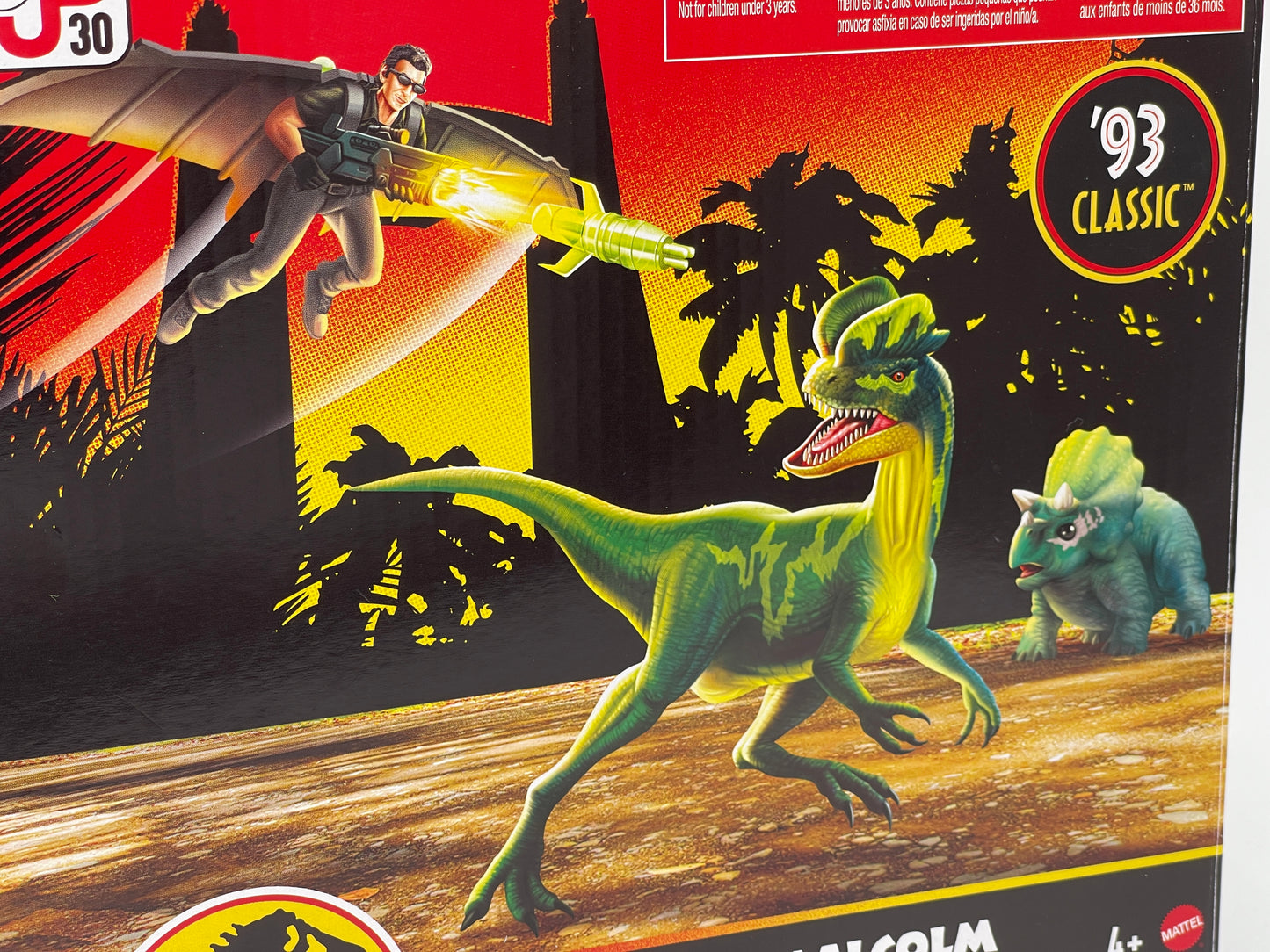 Jurassic Park "Dr. Ian Malcolm Glider Escape Pack" 1993 Classic Collection Target Exlusive JP30