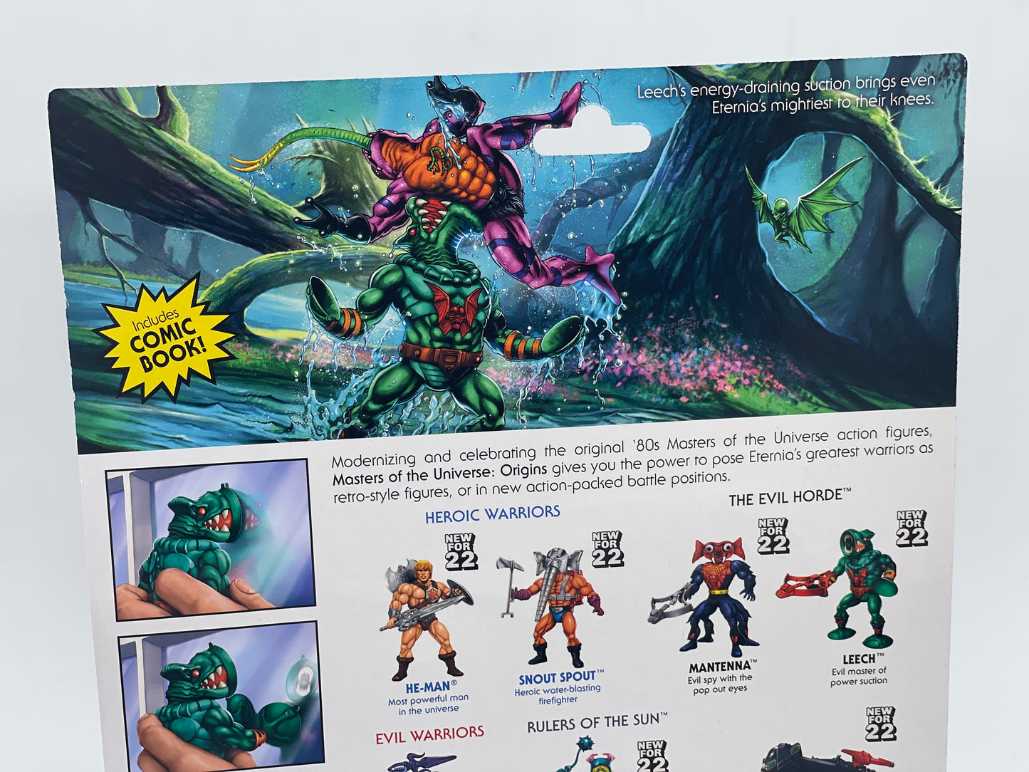 Masters of the Universe Origins "Leech 40th Anniversary" US Version