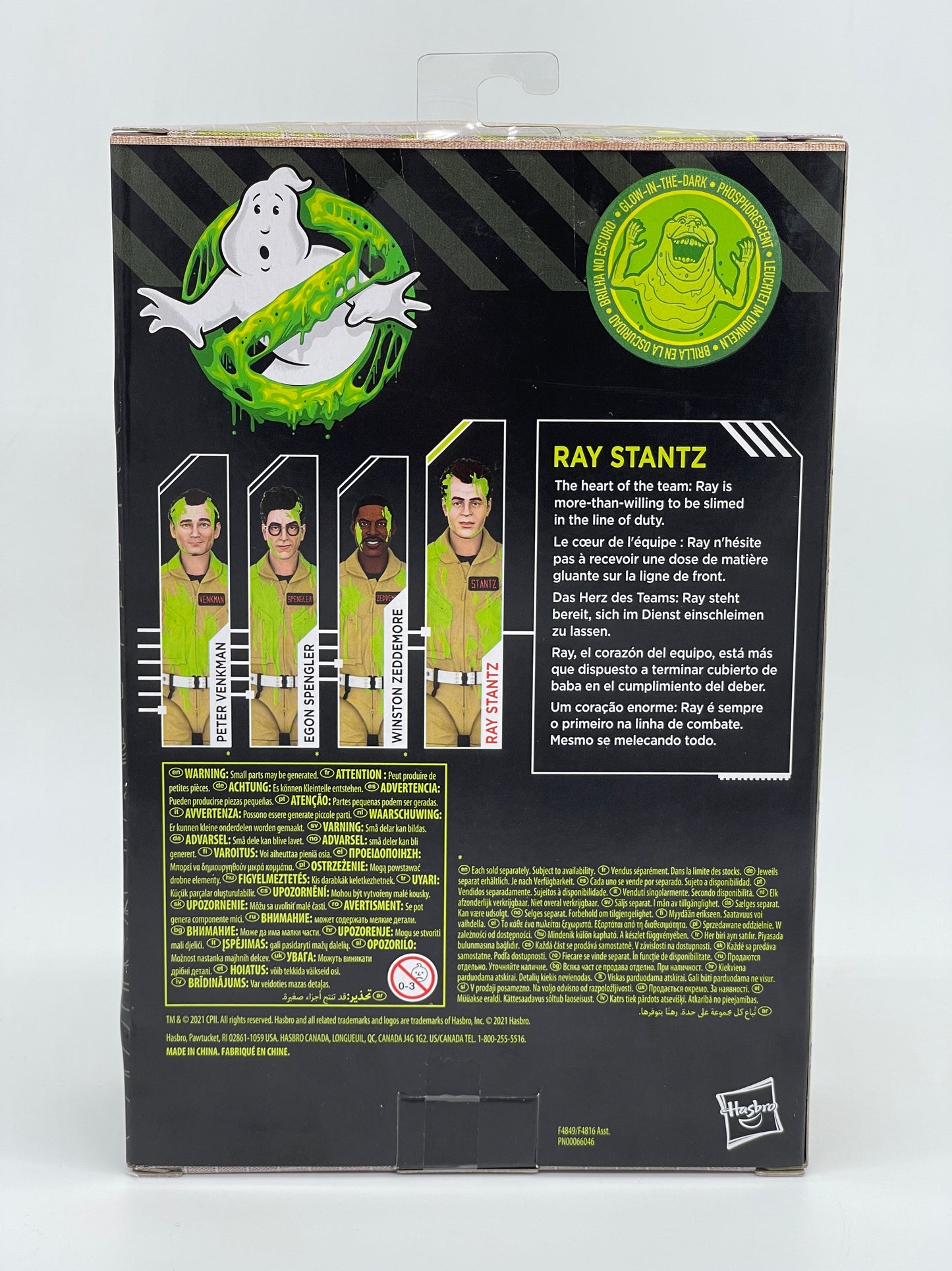 Ghostbusters "Ray Stantz" Plasma Series "Glow-in-the-dark" Geisterschleim (2021)
