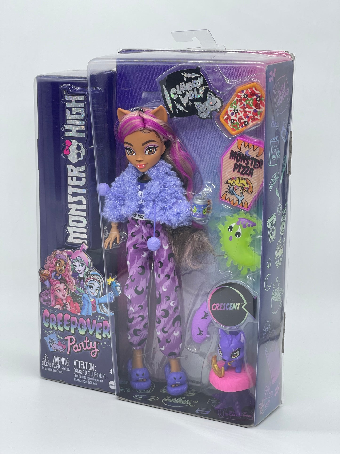 Monster High "Clawdeen Wolf & Crescent" Creepover Party US Version (2022)