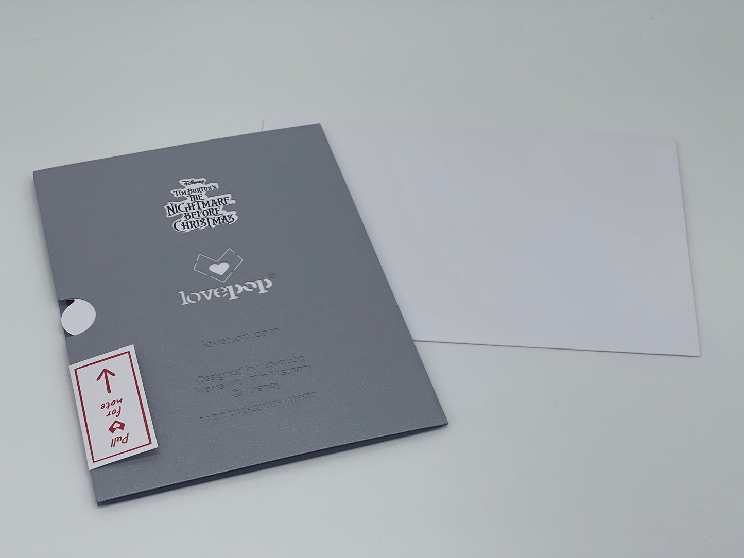 Carte de vœux « Making Spirit Frights » Carte pop-up L'Étrange Noël de Monsieur Jack Lovepop