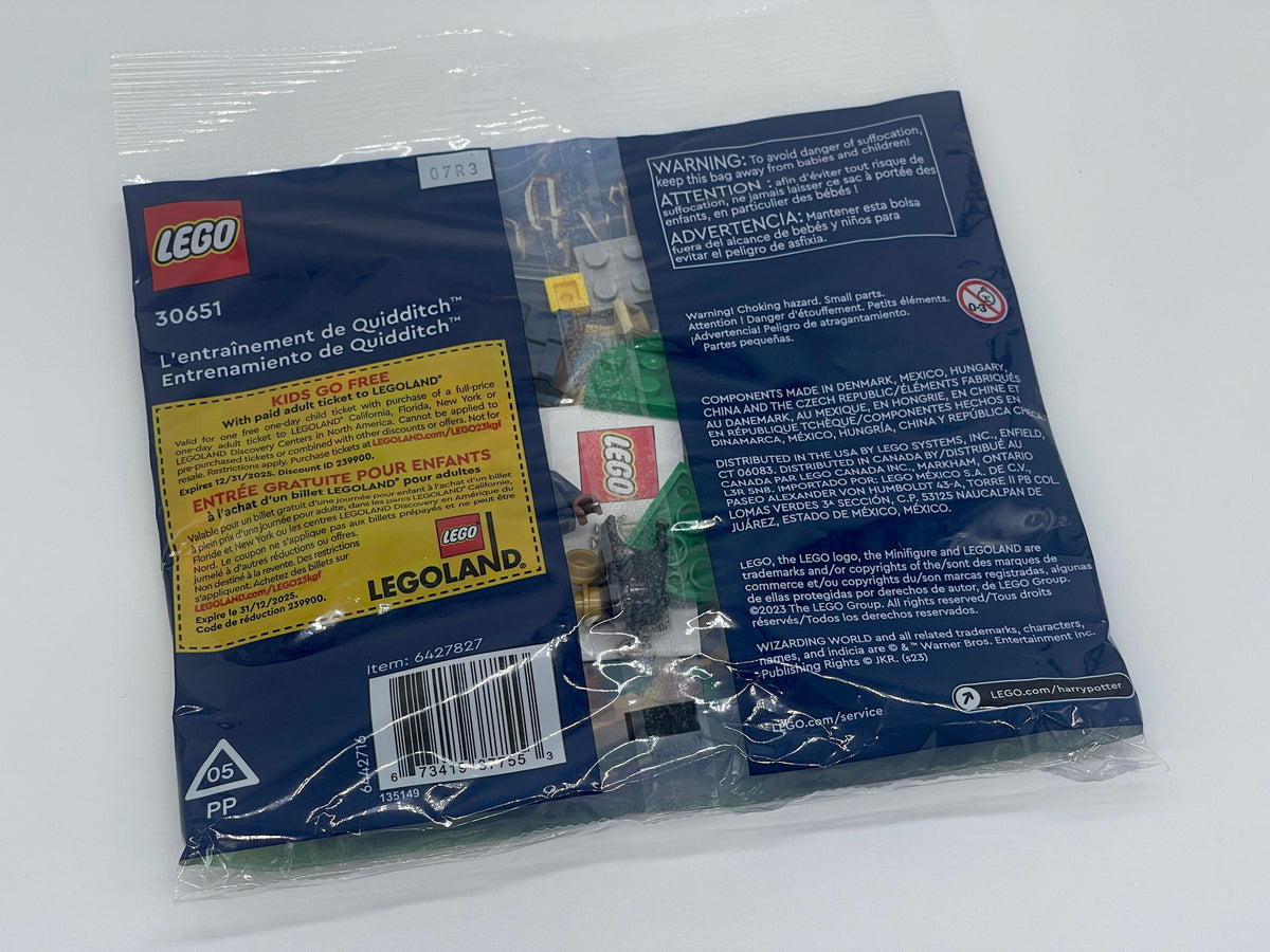 Lego Harry Potter "Quidditch Training" Polybag 30651 US Version - End of Toys Store