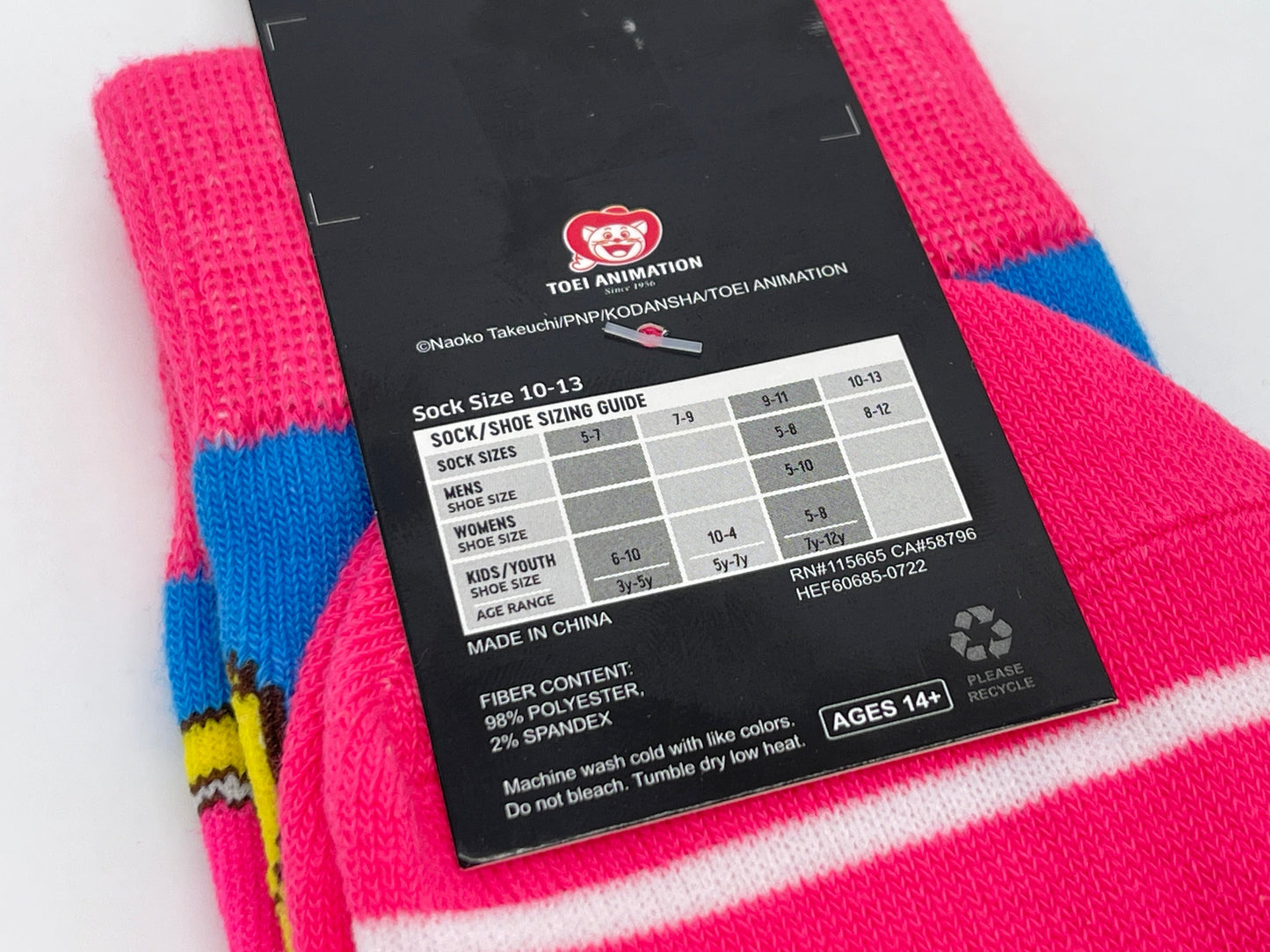 Pretty Guardian Sailor Moon "Socken" Crystal Größe 8-12