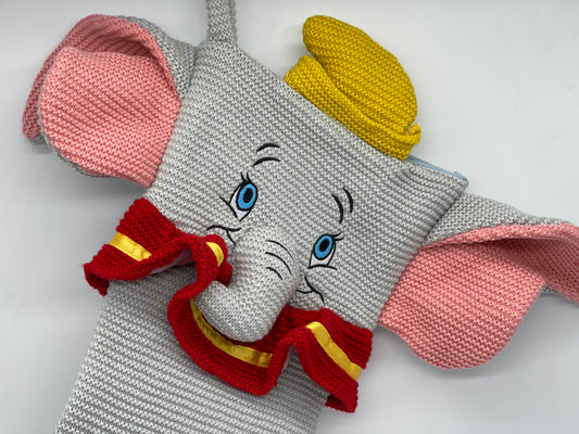 Disney "Dumbo" Weihnachtsstrumpf / Socke, gestrickt (2022)