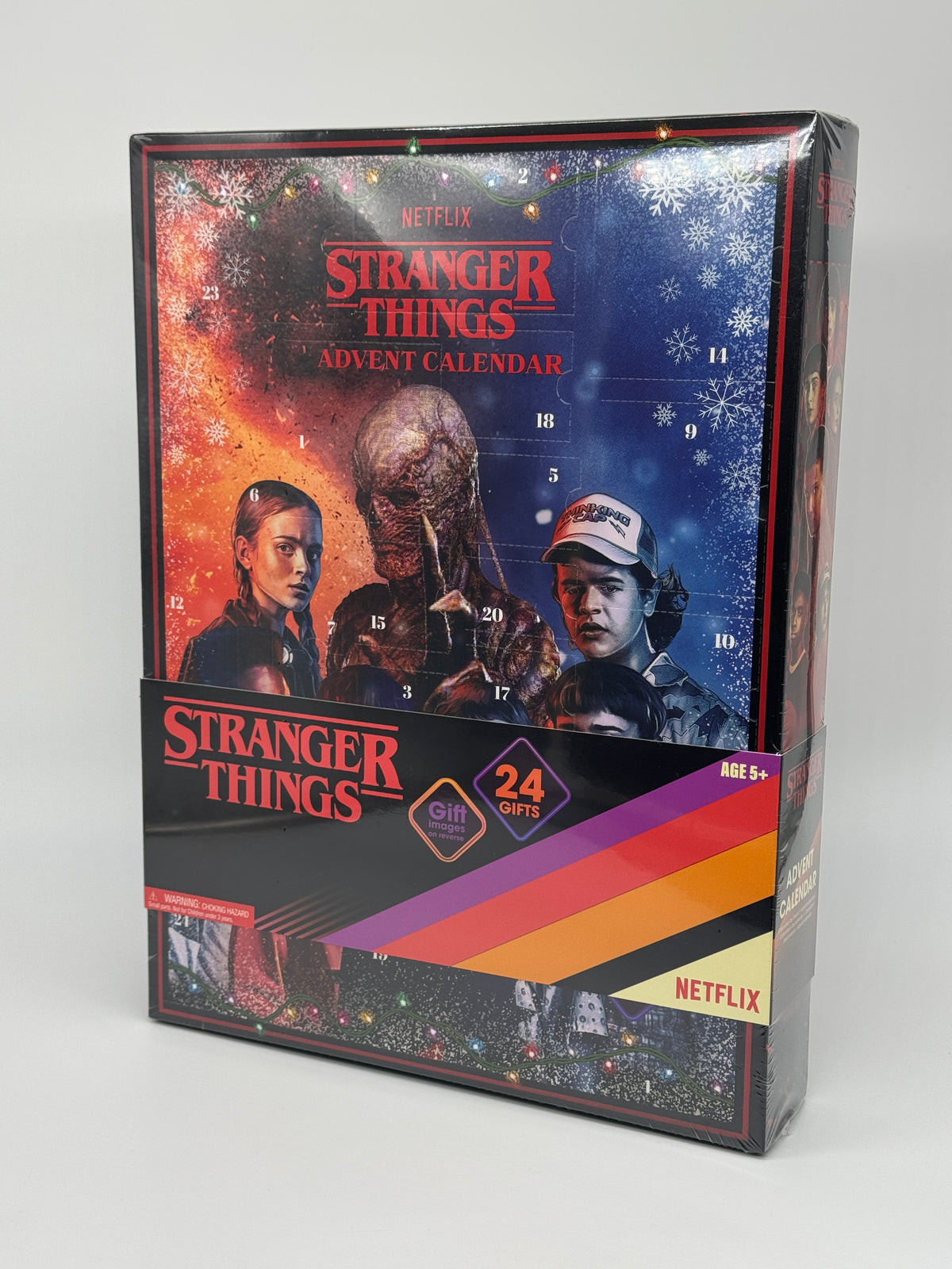 Calendrier de l'Avent Stranger Things avec 24 surprises pour Noël (2024)