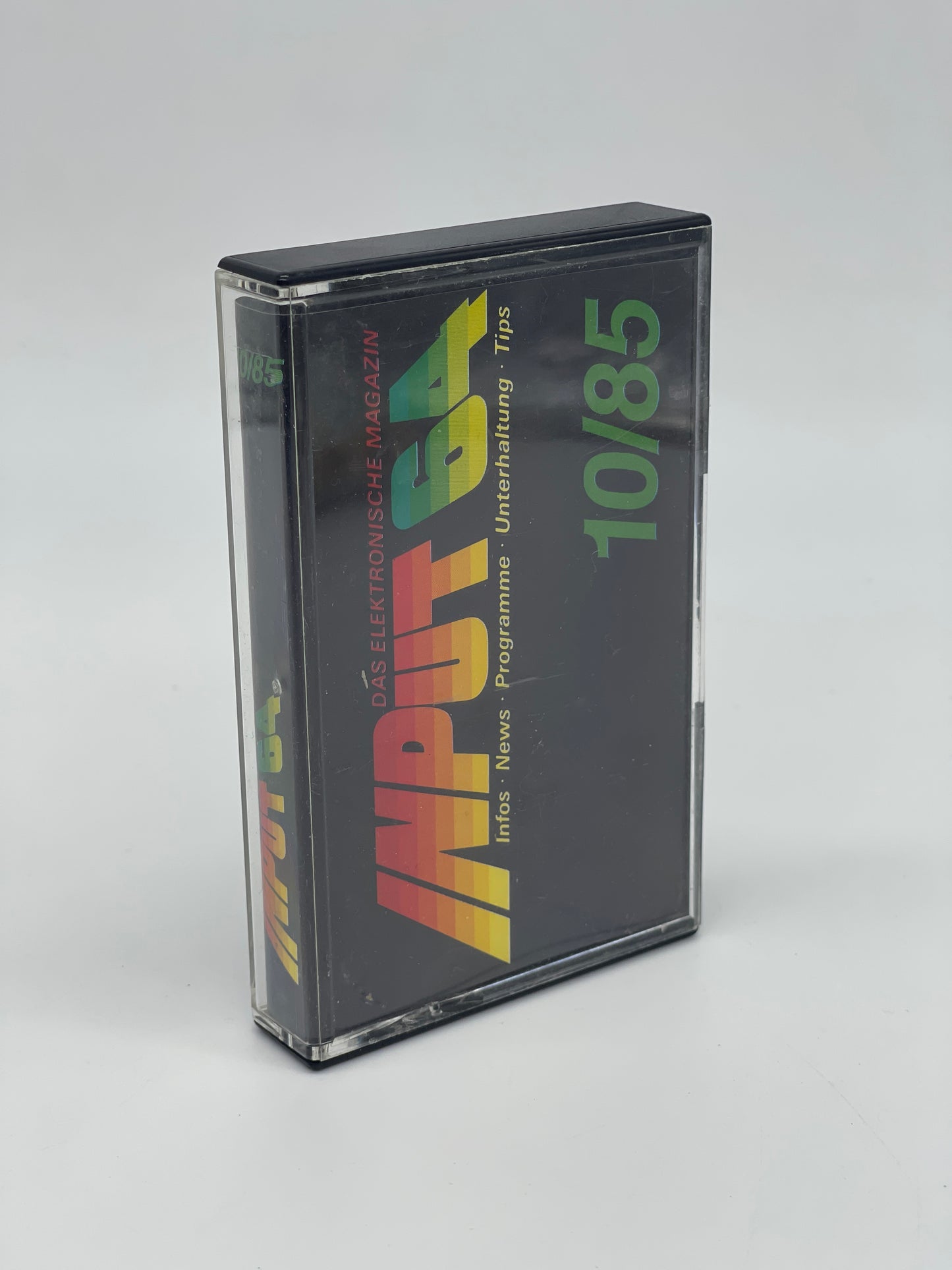 Entrée 64 « Le magazine électronique » Dataset/Cassette Numéro 10/85