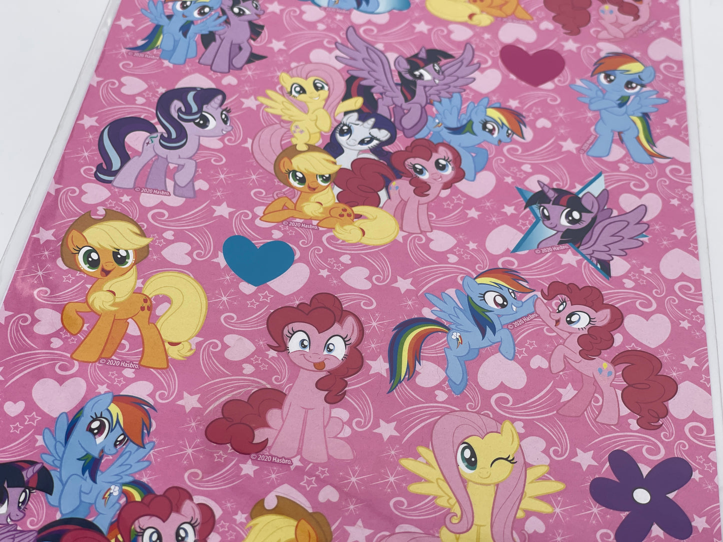 My Little Pony sticker set with a total of 72 stickers including foam stickers