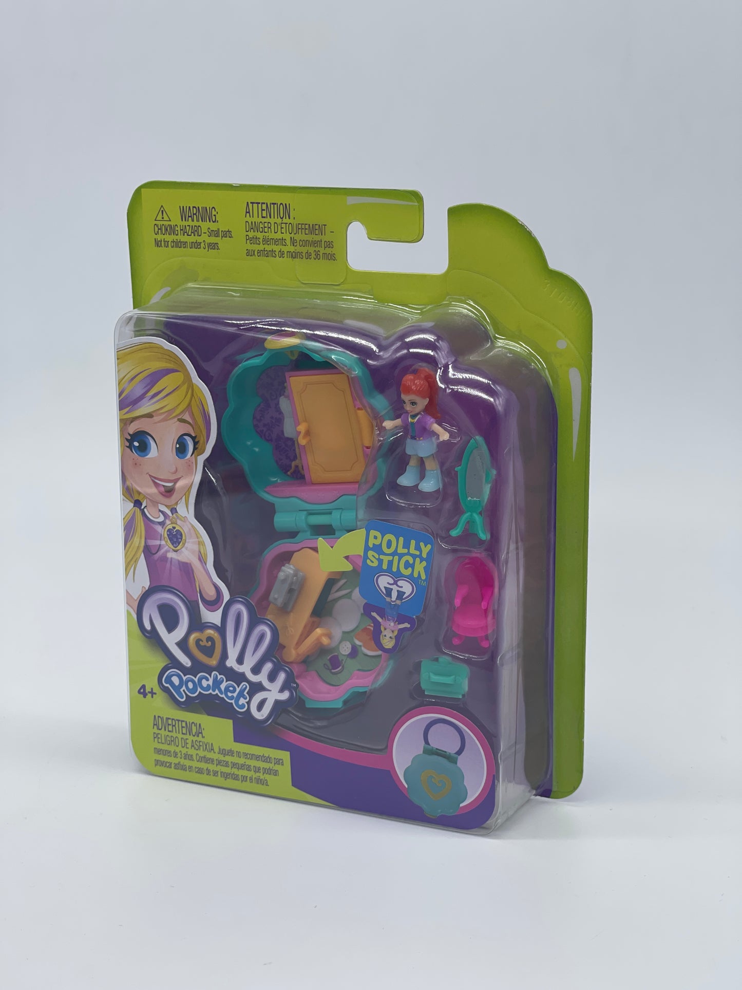 Polly Pocket Micro Playset - WARDROBE AND SEWING TABLE - 2018 FRY31