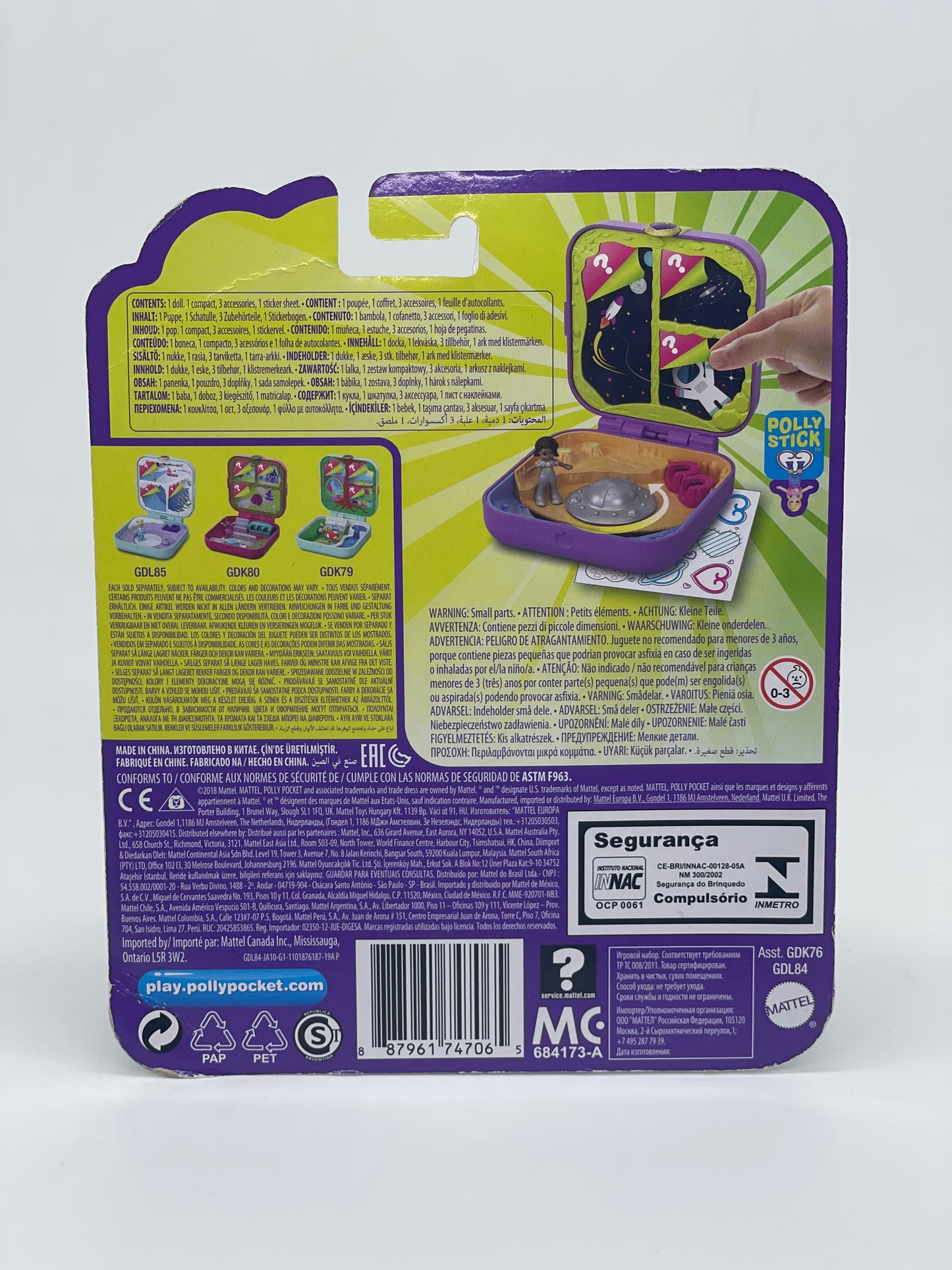 Polly Pocket Micro - Moon Rockin' Adventure Mondabenteuer - Hidden Hideouts