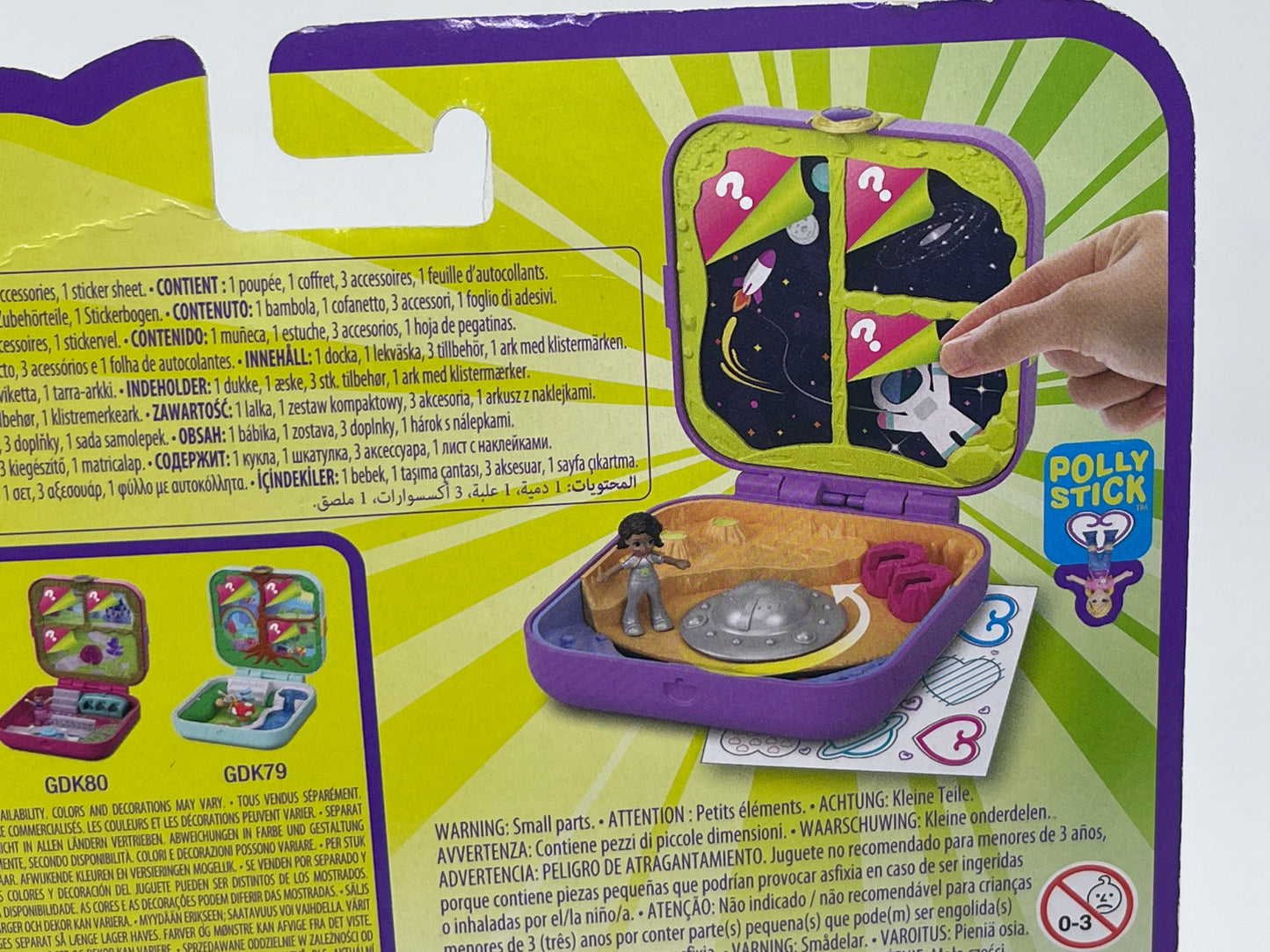 Polly Pocket Micro - Moon Rockin' Adventure Mondabenteuer - Hidden Hideouts