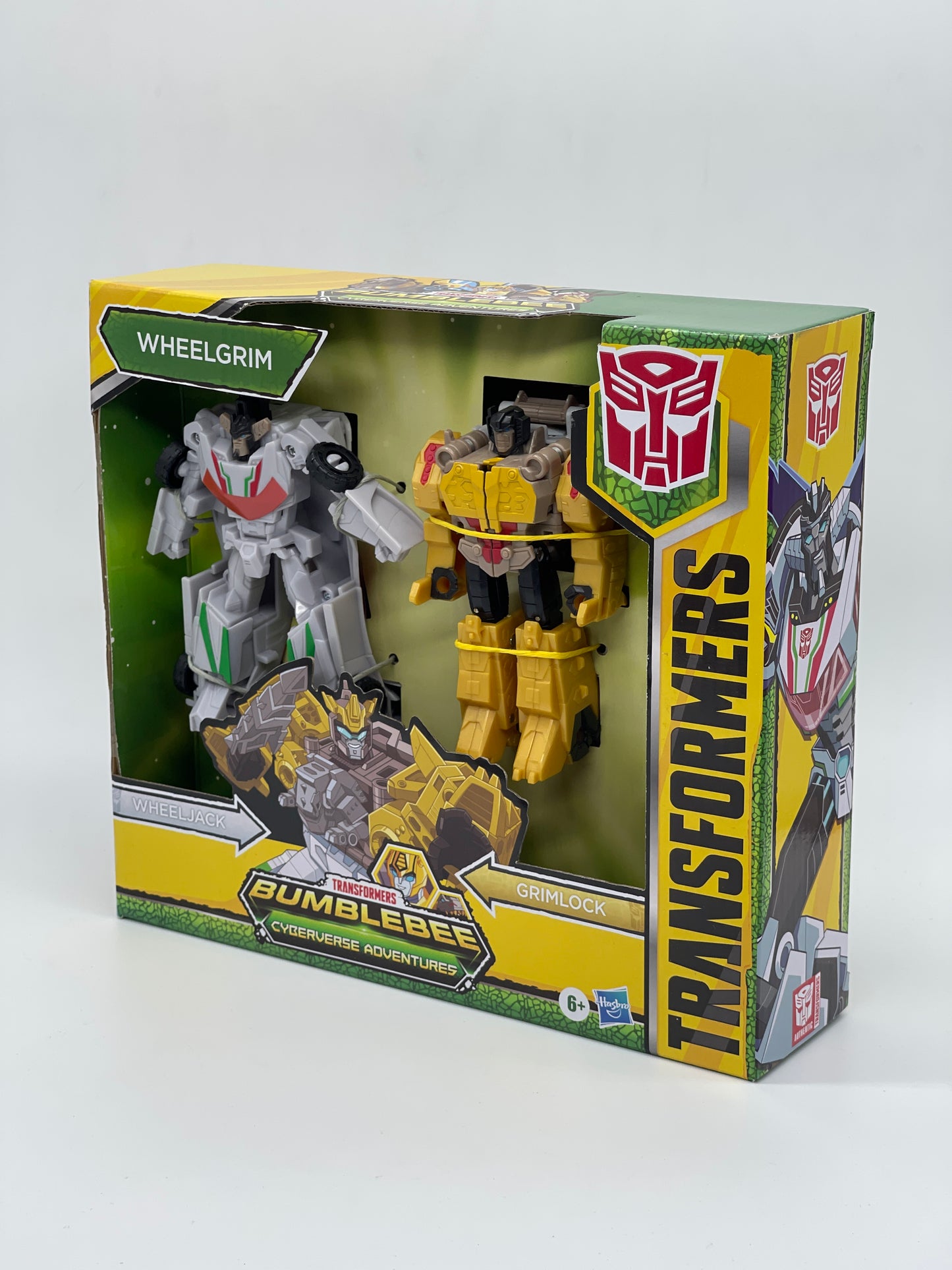 Transformers Bumblebee Cyberverse Adventures Wheeljack & Grimlock Wheelgrim
