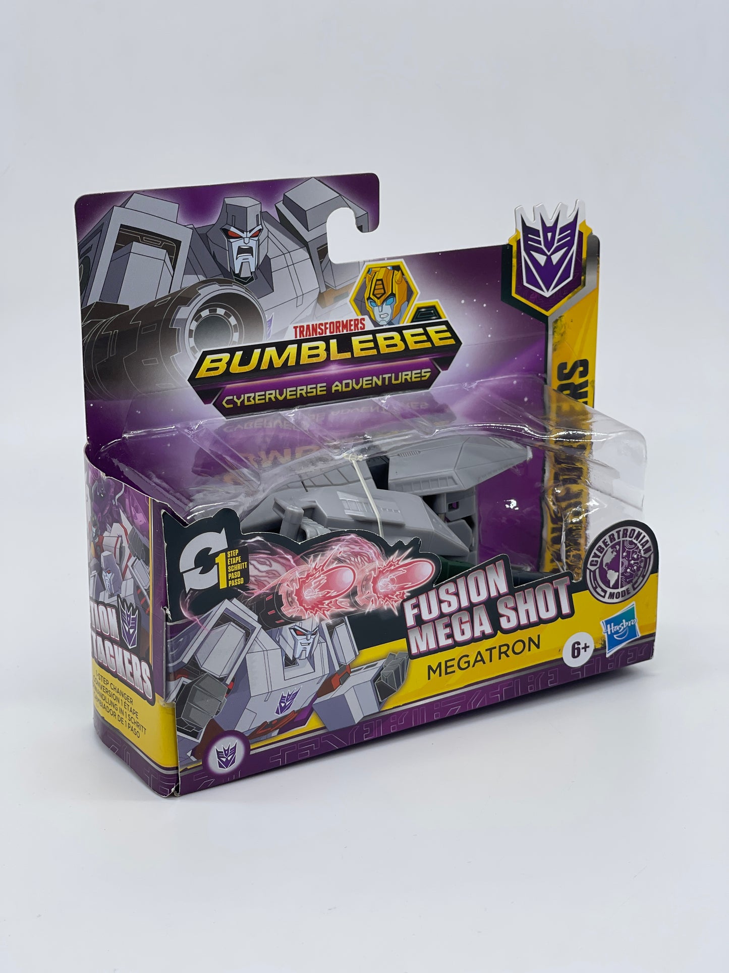 Transformers Bumblebee Cyberverse Adventures Megatron Decepticon Mega Shot