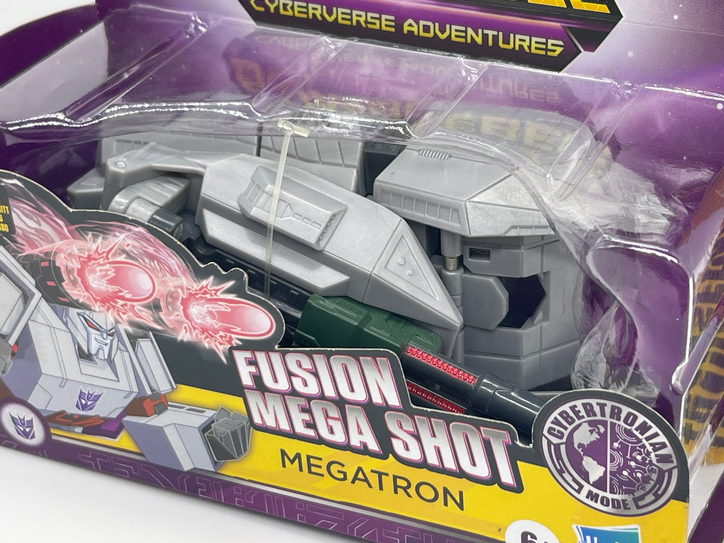 Transformers Bumblebee Cyberverse Adventures Megatron Decepticon Mega Shot