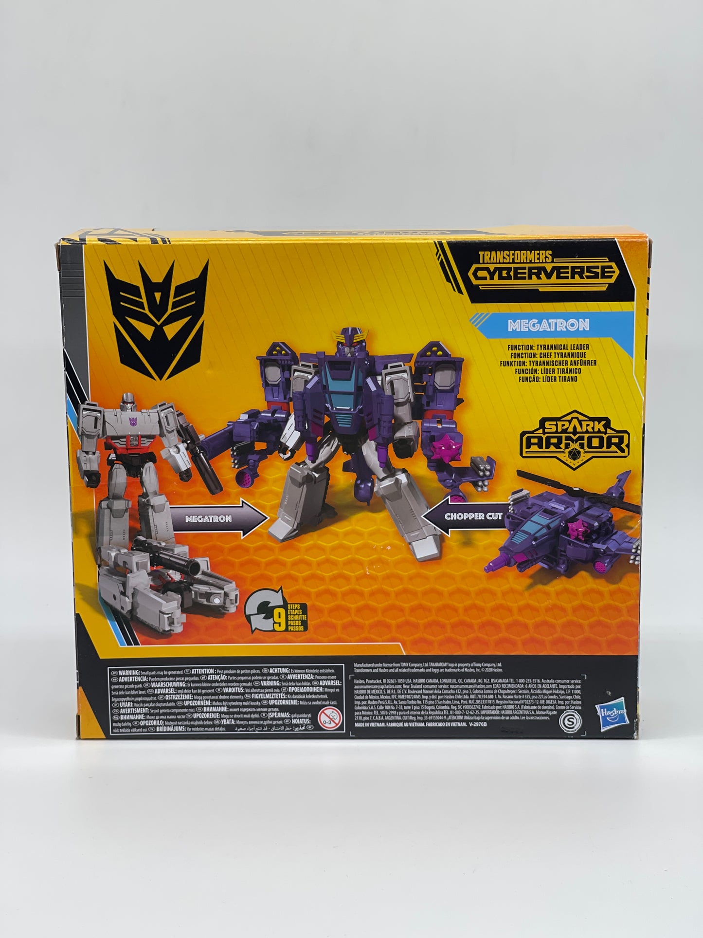 Transformers - Megatron & Chopper Cut - Cyberverse Tyrannischer Anführer (2020)