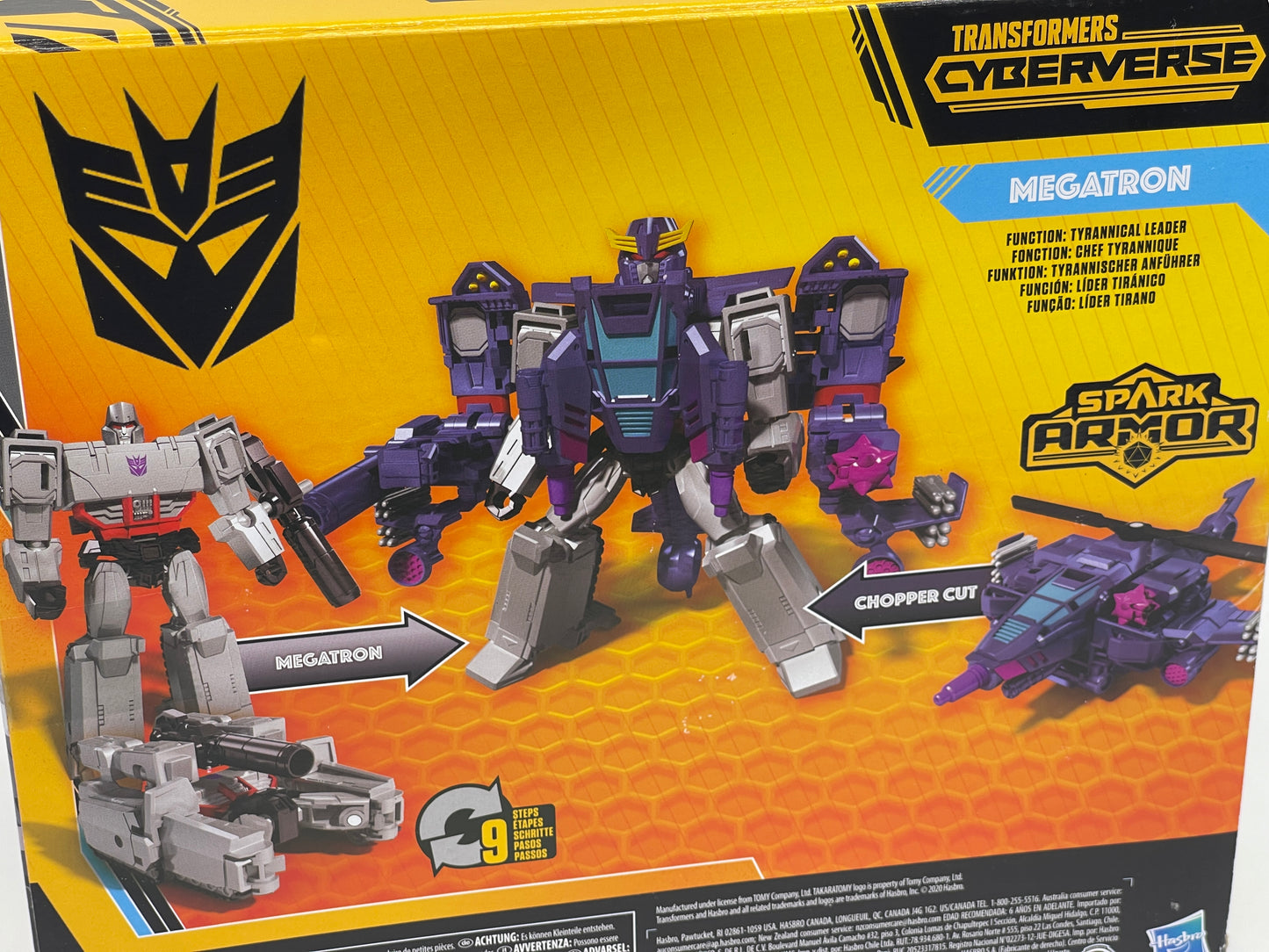 Transformers - Megatron & Chopper Cut - Cyberverse Tyrannischer Anführer (2020)
