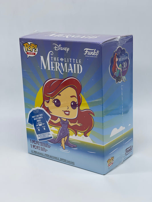 Funko Pop Tees - Arielle die Meerjungfrau T-Shirt & Exklusive Figur - 30 Jahre Edition