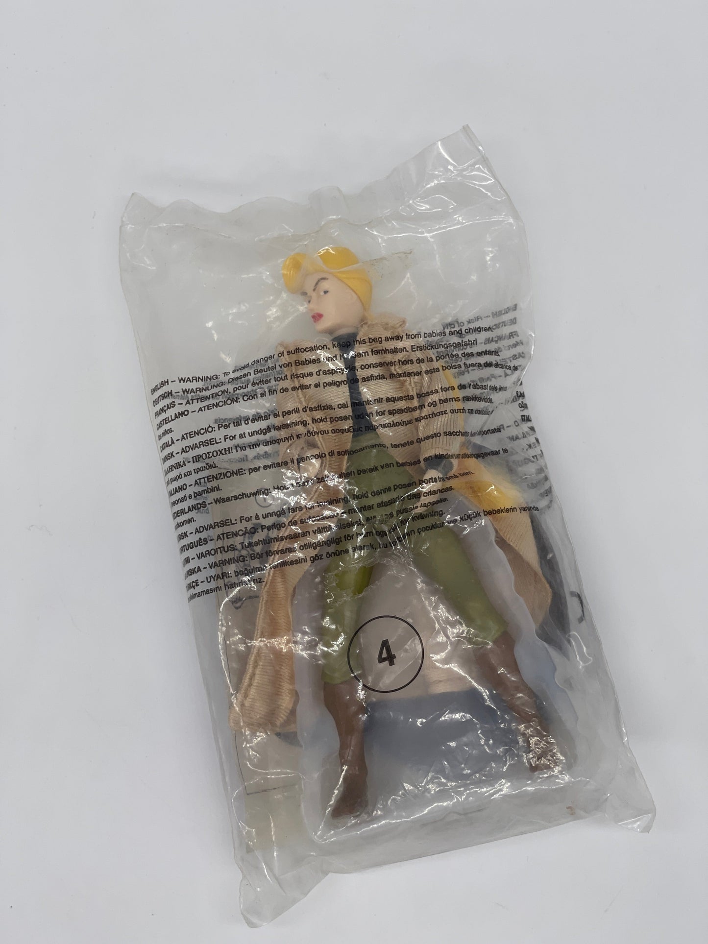 Disney's Atlantis "Helga Sinclair" Mc Donalds Junior Tüte Happy Meal (2001)