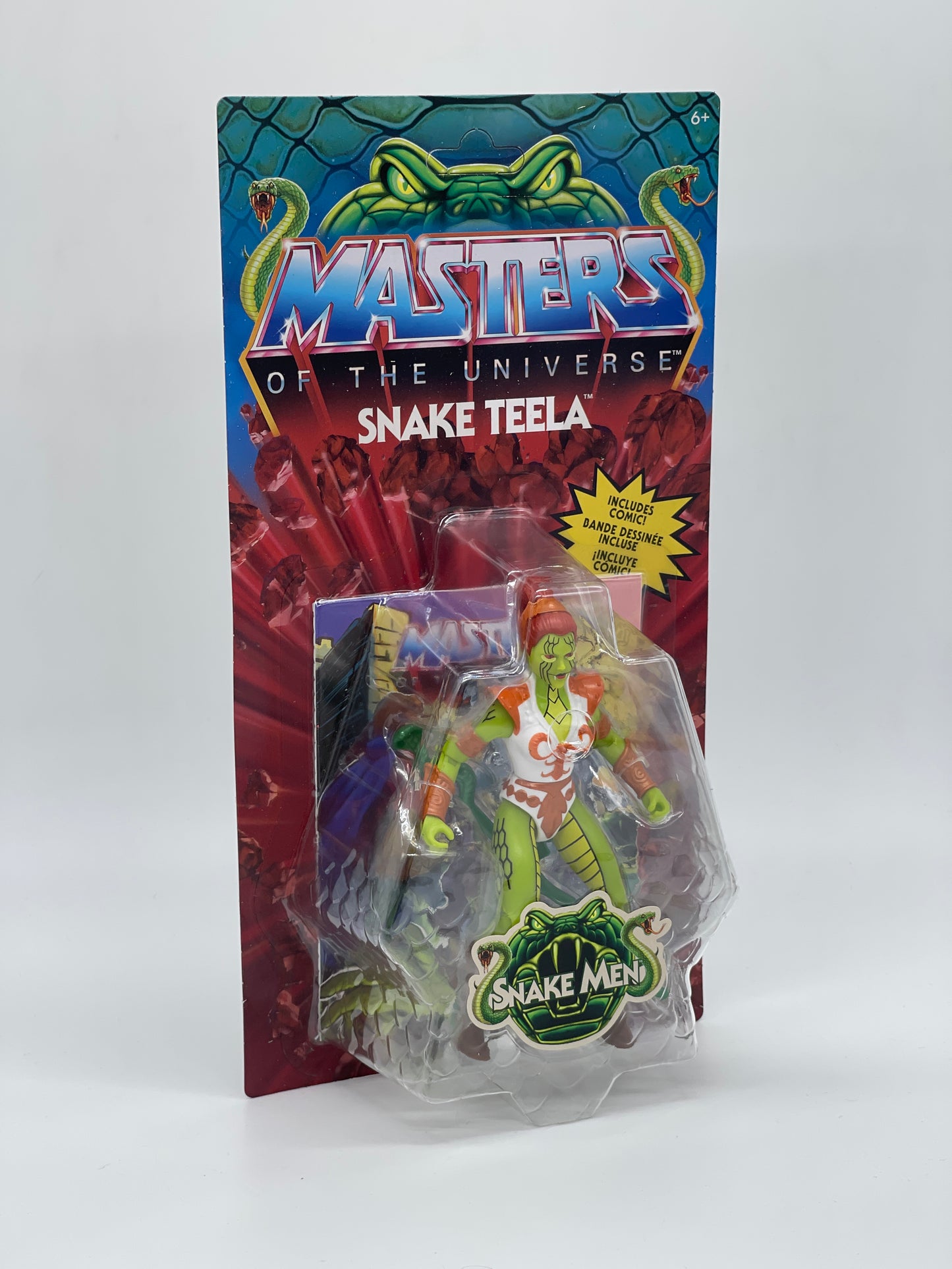Masters of the Universe Origins "Snake Teela" Snake Men unpunched MOTU (2023)