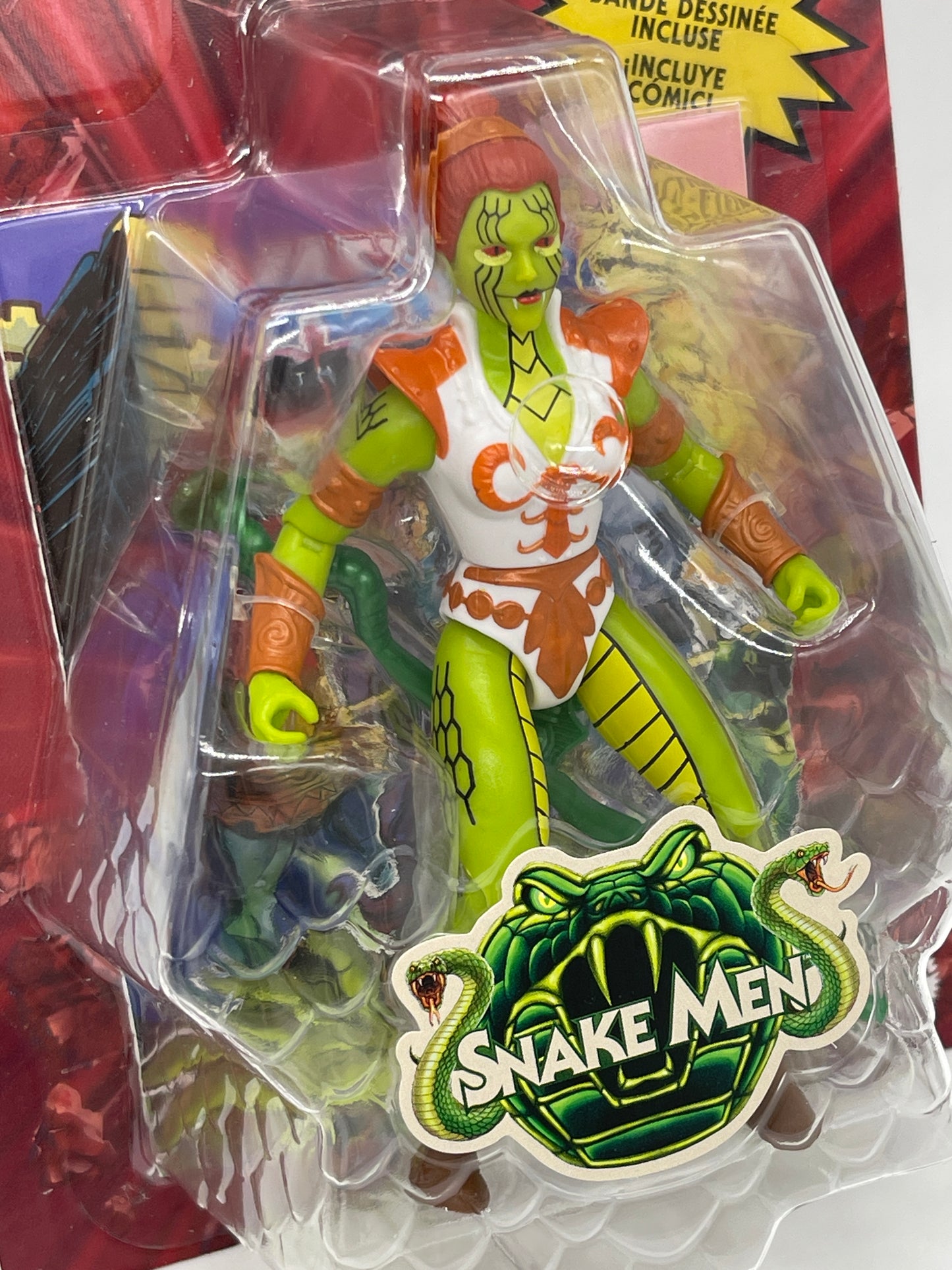 Masters of the Universe Origins "Snake Teela" Snake Men unpunched MOTU (2023)