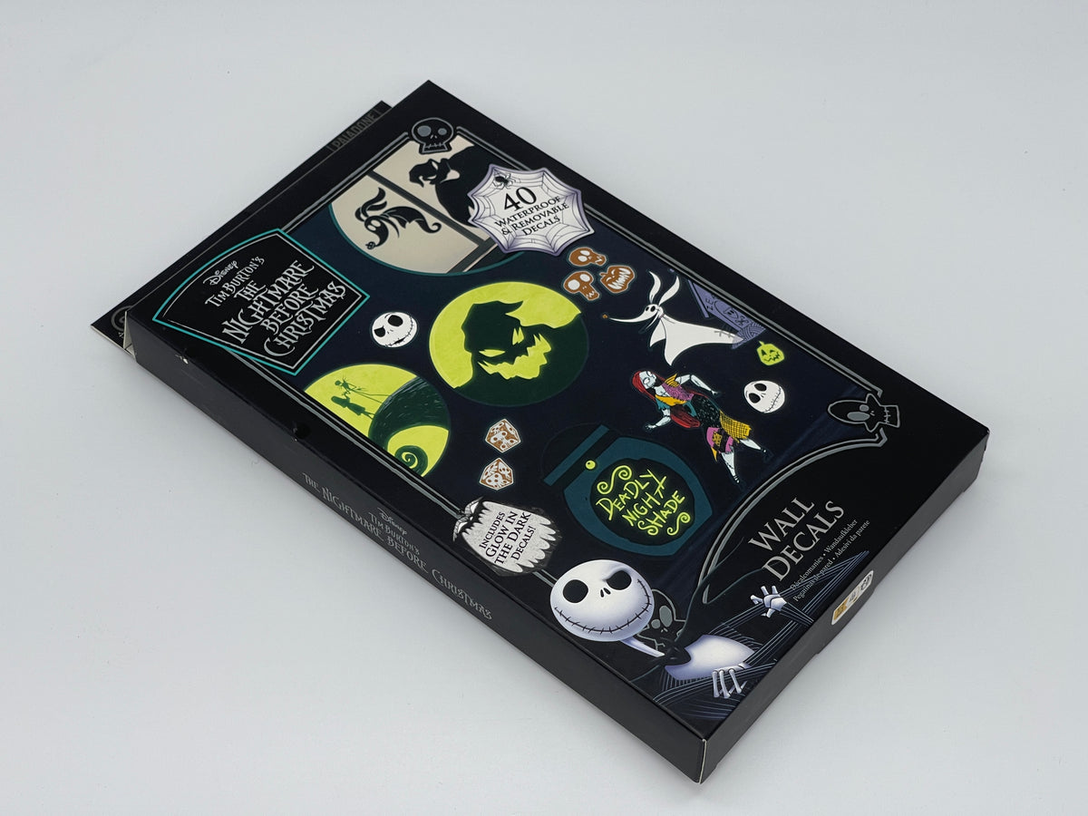 Nightmare Before Christmas Wandaufkleber Fenster Set Glow In The Dark (40 Stück)