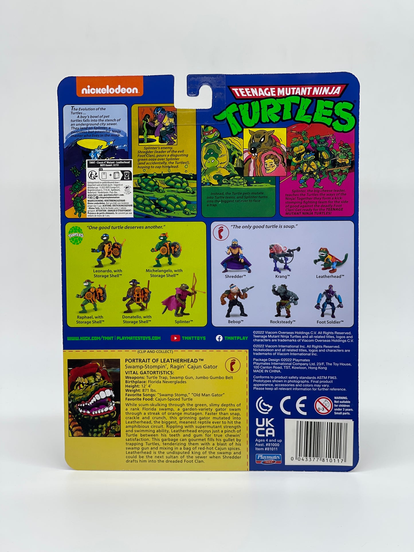 Teenage Mutant Ninja Turtles "Leatherhead" Classics US Version (2022)