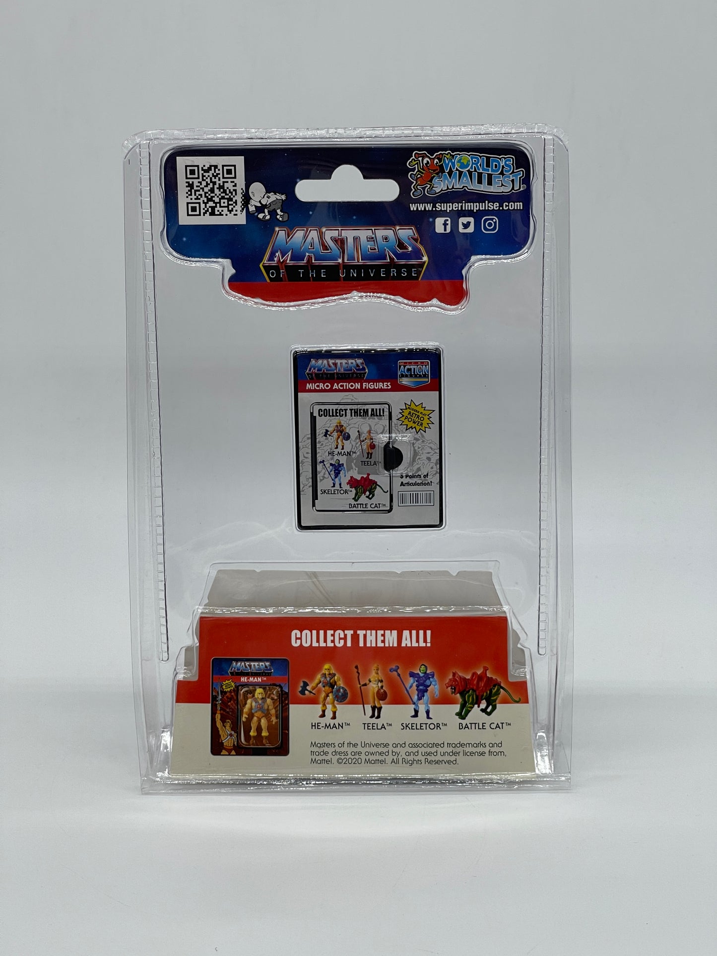 Worlds Smallest "Skeletor" Masters of the Universe Micro Action Figure (#5030)