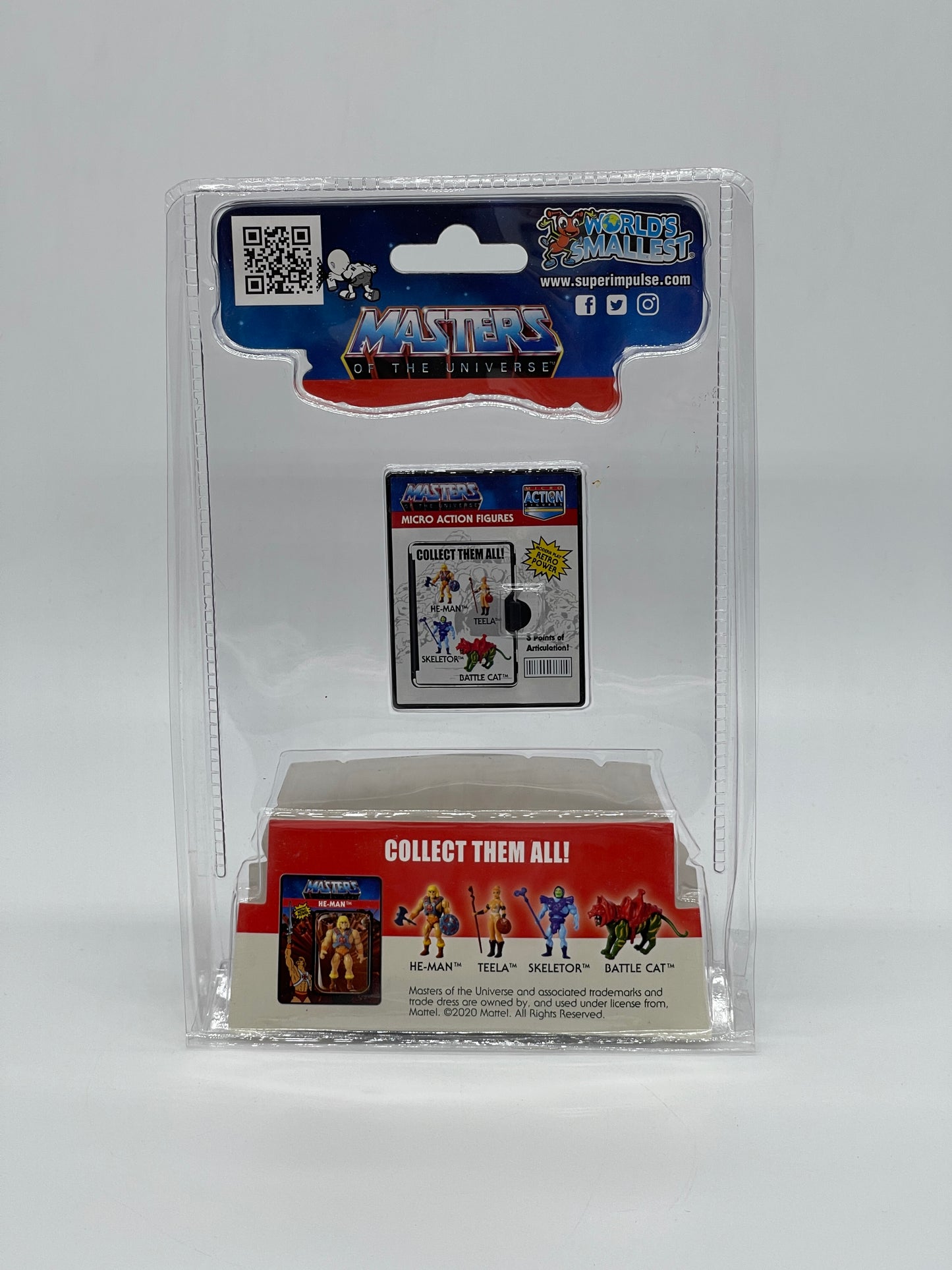 Worlds Smallest "He-Man" Masters of the Universe Micro Action Figure (#5030)