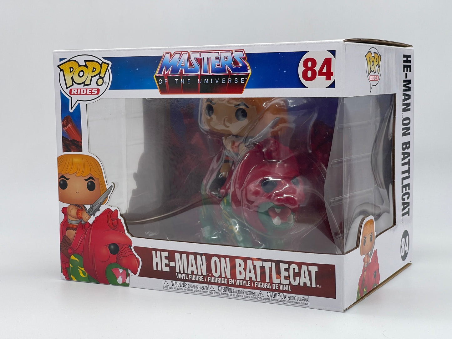 Funko Pop 84 Rides "He-Man on Battlecat" Masters of the Universe MOTU (2020)