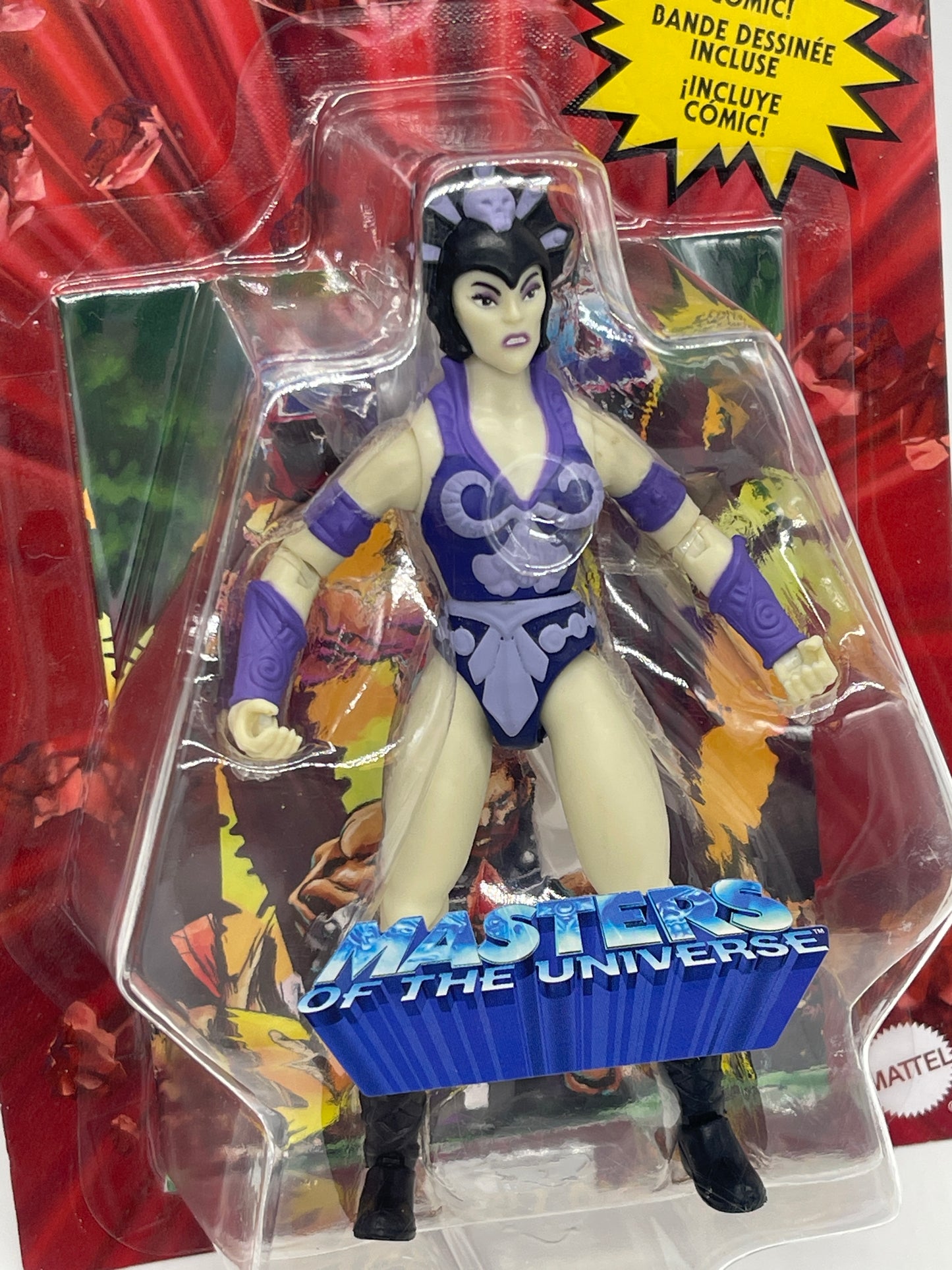 Masters of the Universe Origins "Evil-Lyn 200x" Wave 5, unpunched MOTU (Mattel)