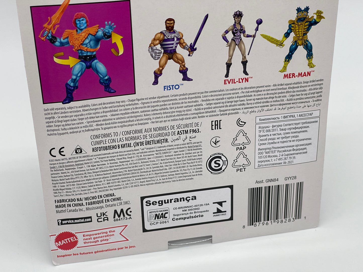 Masters of the Universe Origins "Faker" Wave 5, unpunched MOTU (Mattel)