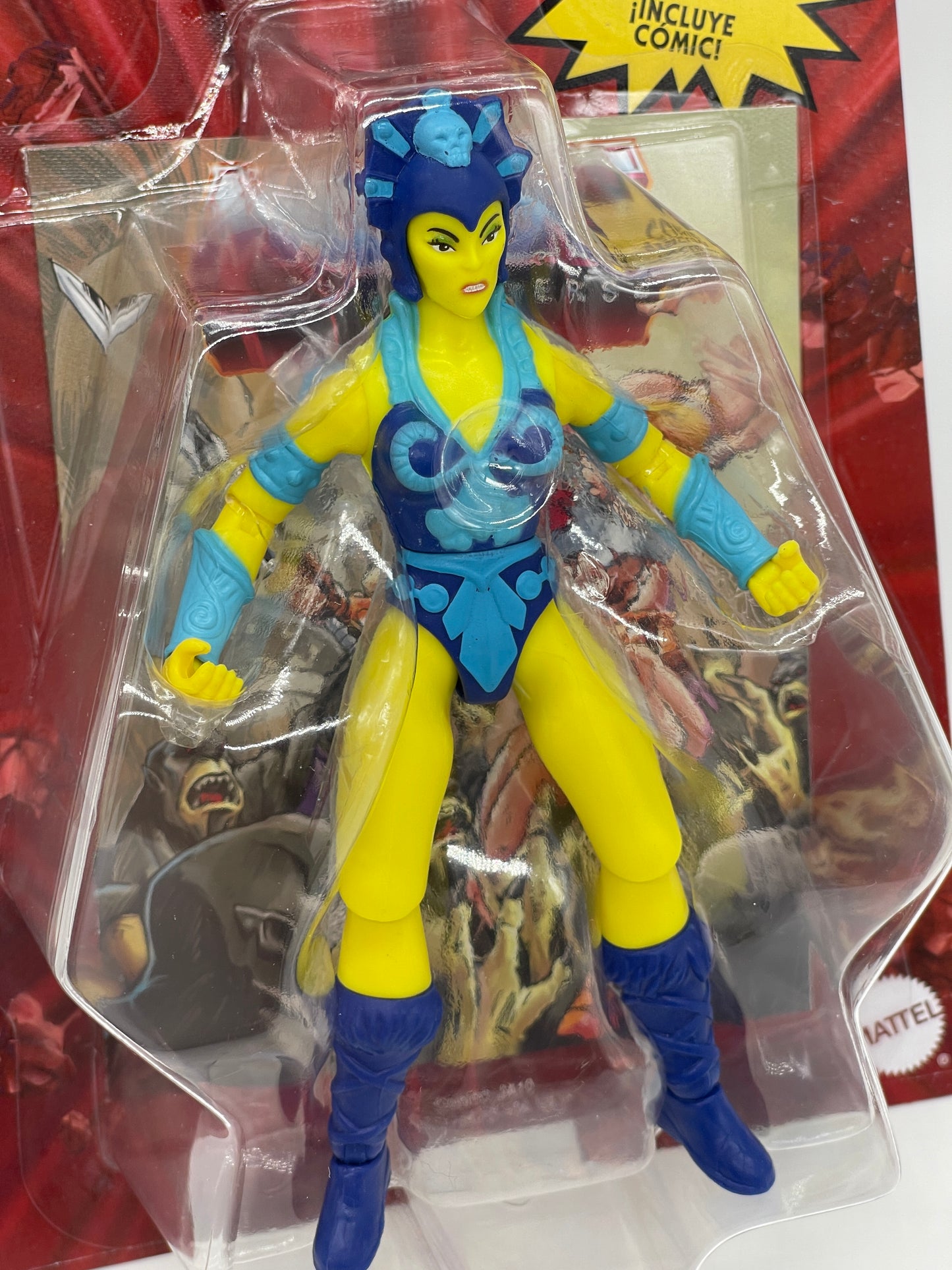 Masters of the Universe Origins "Evil-Lyn" unpunched MOTU (Mattel)