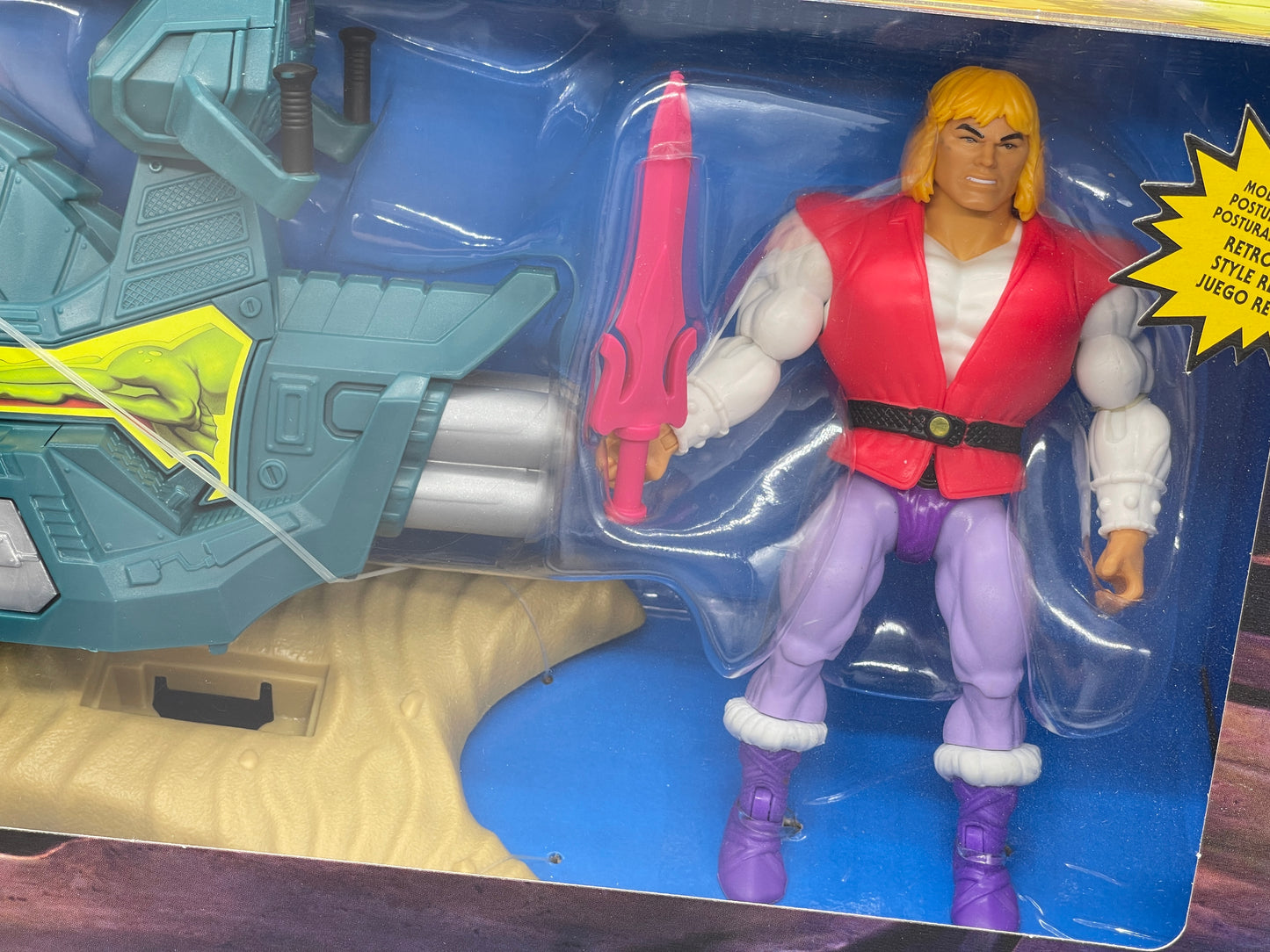 Masters of the Universe "Prince Adam Sky Sled" Origins Mattel (2020)