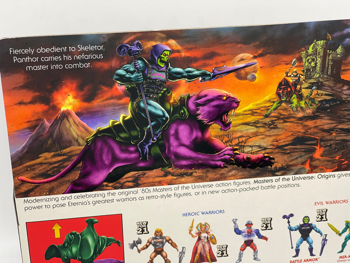 Masters of the Universe Origins "Panthor Savage Cat Flocked" - US Version (Mattel)