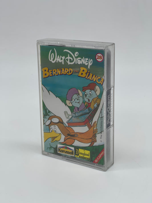 Walt Disney "Bernard und Bianca" Hörspielkassette Disneyland Record (1979)