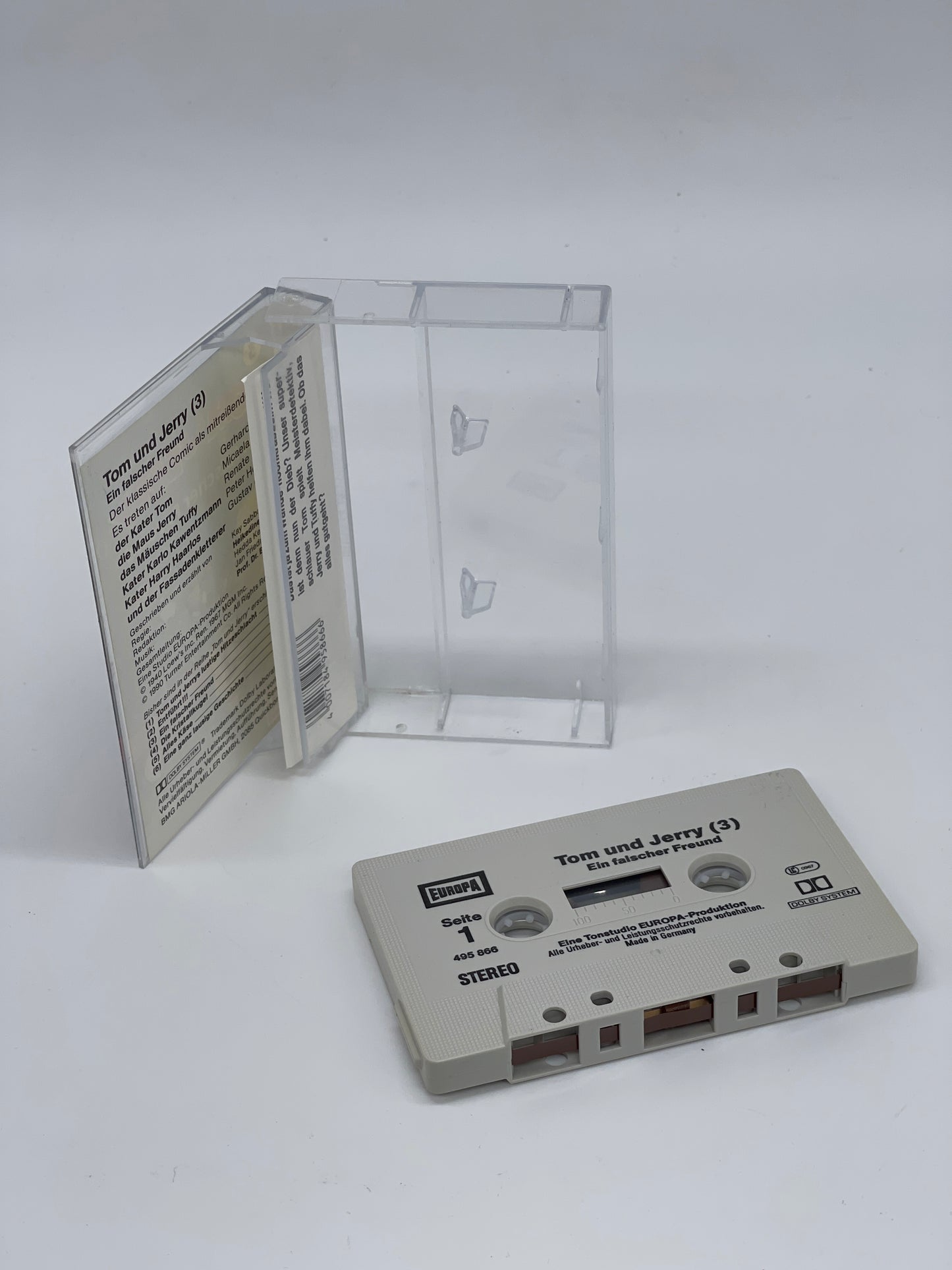 Turner Entertainment "Tom & Jerry" Ein falscher Freund #3 Hörspielkassette (1990)