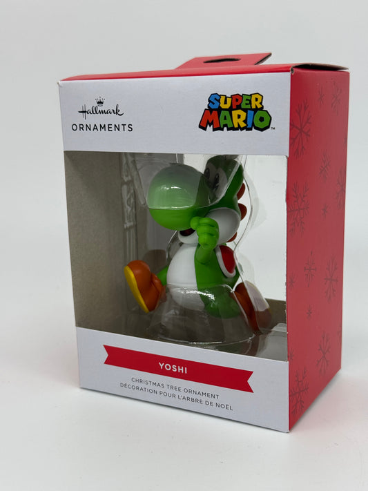 Décoration de sapin de Noël Hallmark Ornaments « Yoshi » Super Mario Nintendo (2024)