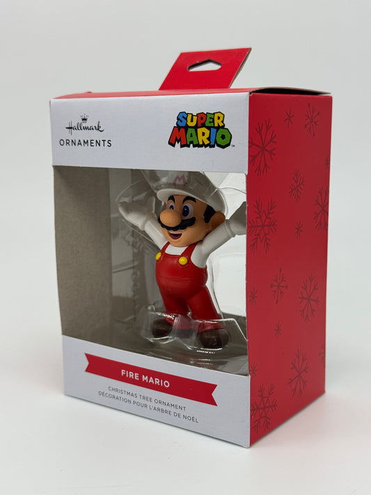 Décoration de sapin de Noël Super Mario « Fire Mario » de Hallmark Ornaments pour Nintendo (2024)